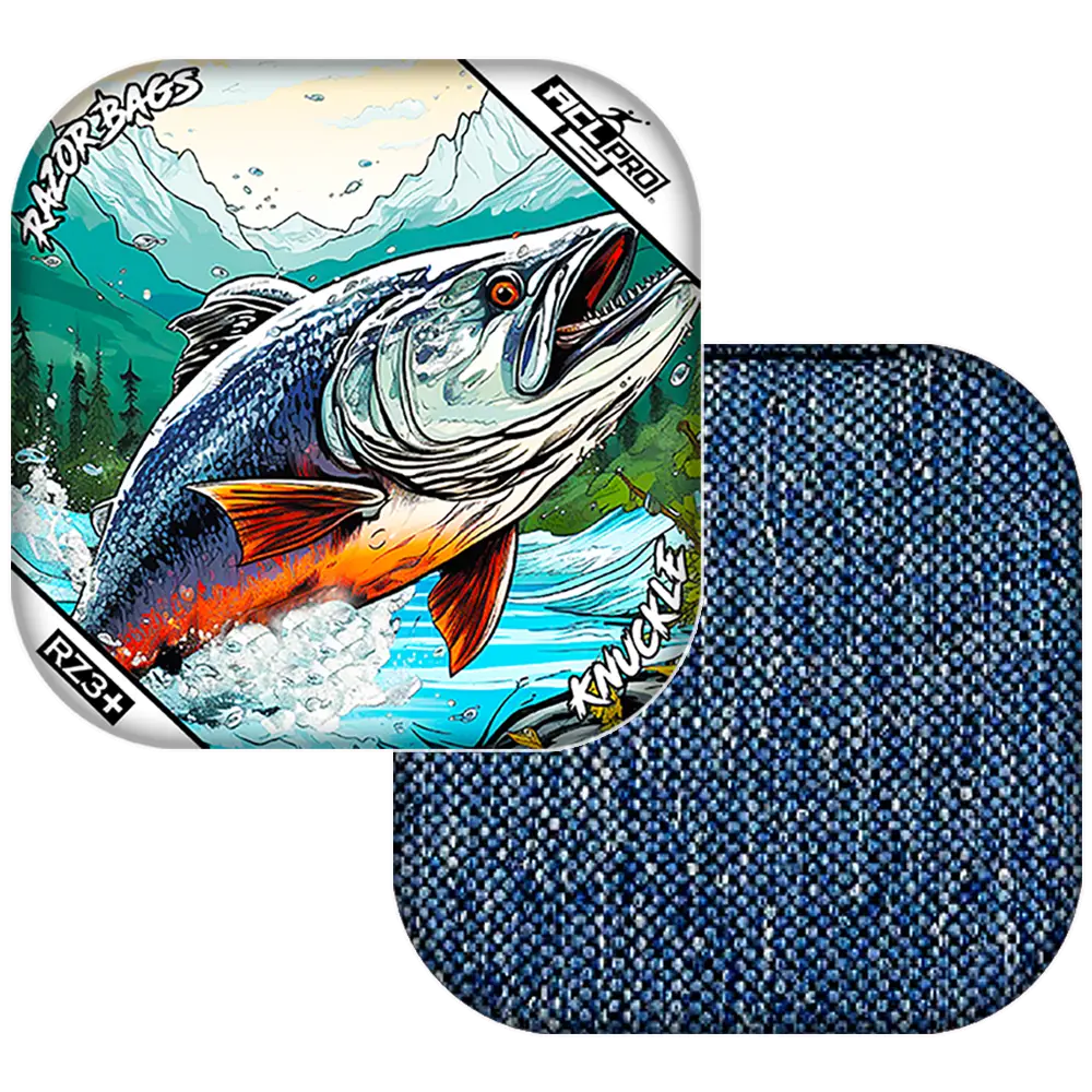 Knuckle | Alaskan Salmon | ACL PRO Razor Cornhole Bags