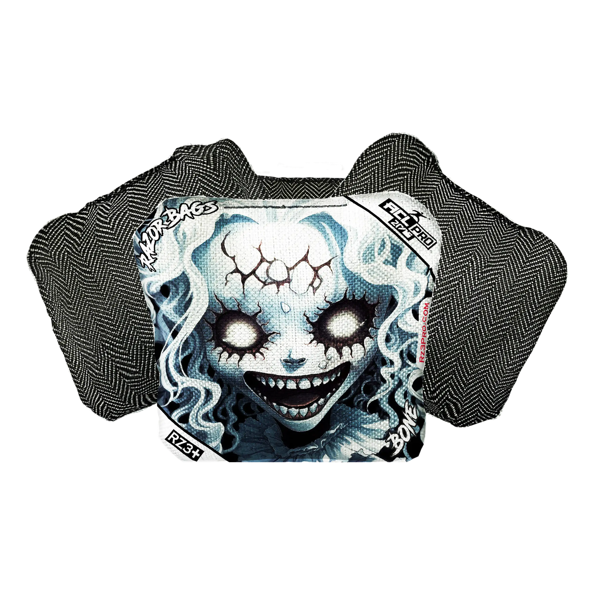 Bone | Scary Girl | ACL PRO Razor Cornhole Bags