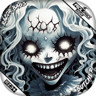 Butcher | Scary Girl | ACL PRO Razor Cornhole Bags