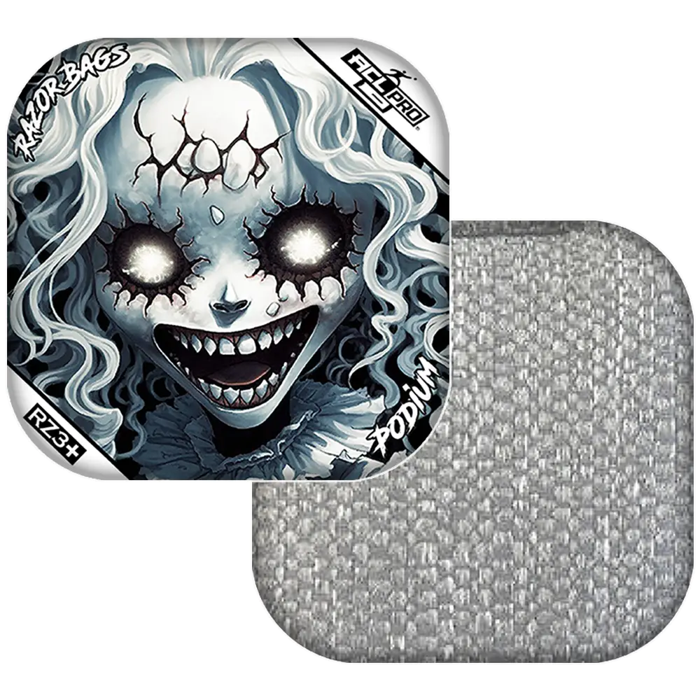 Podium | Scary Girl | ACL PRO Razor Cornhole Bags