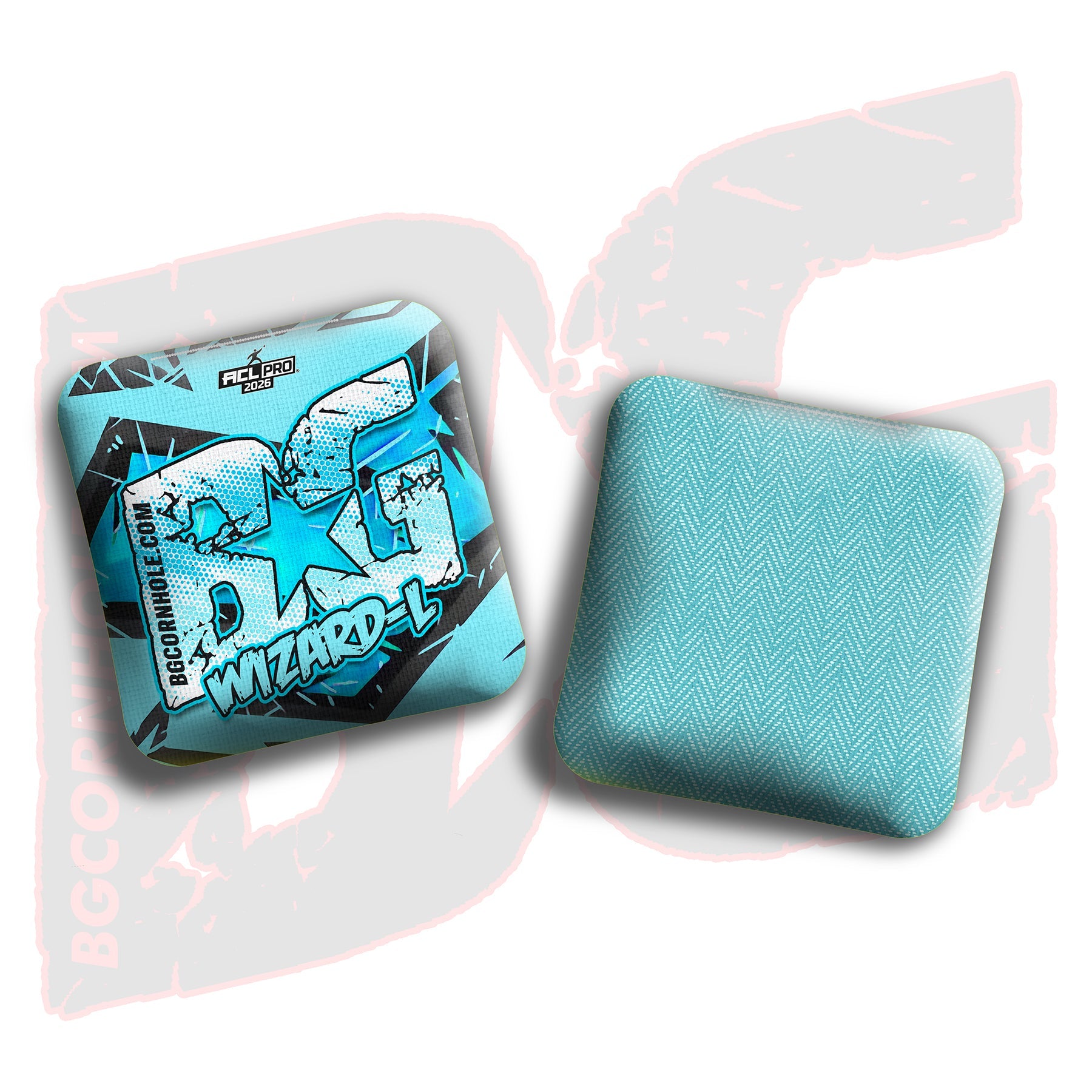 BG Cornhole 2026 BG Wizard L "Power Surge" - ACL Pro Stamped Cornhole Bags - SET OF 4 BAGS