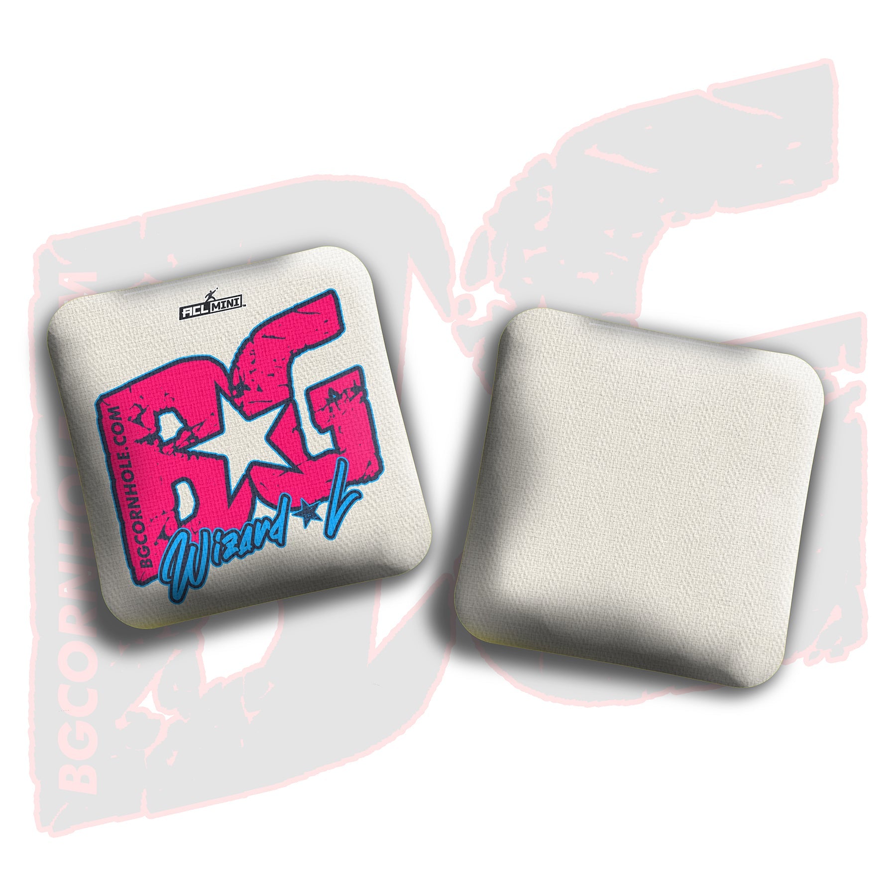 BG Cornhole 2025 BG Wizard L 4" Mini Cornhole Bags - “Colormatch” - Set of 4 Bags