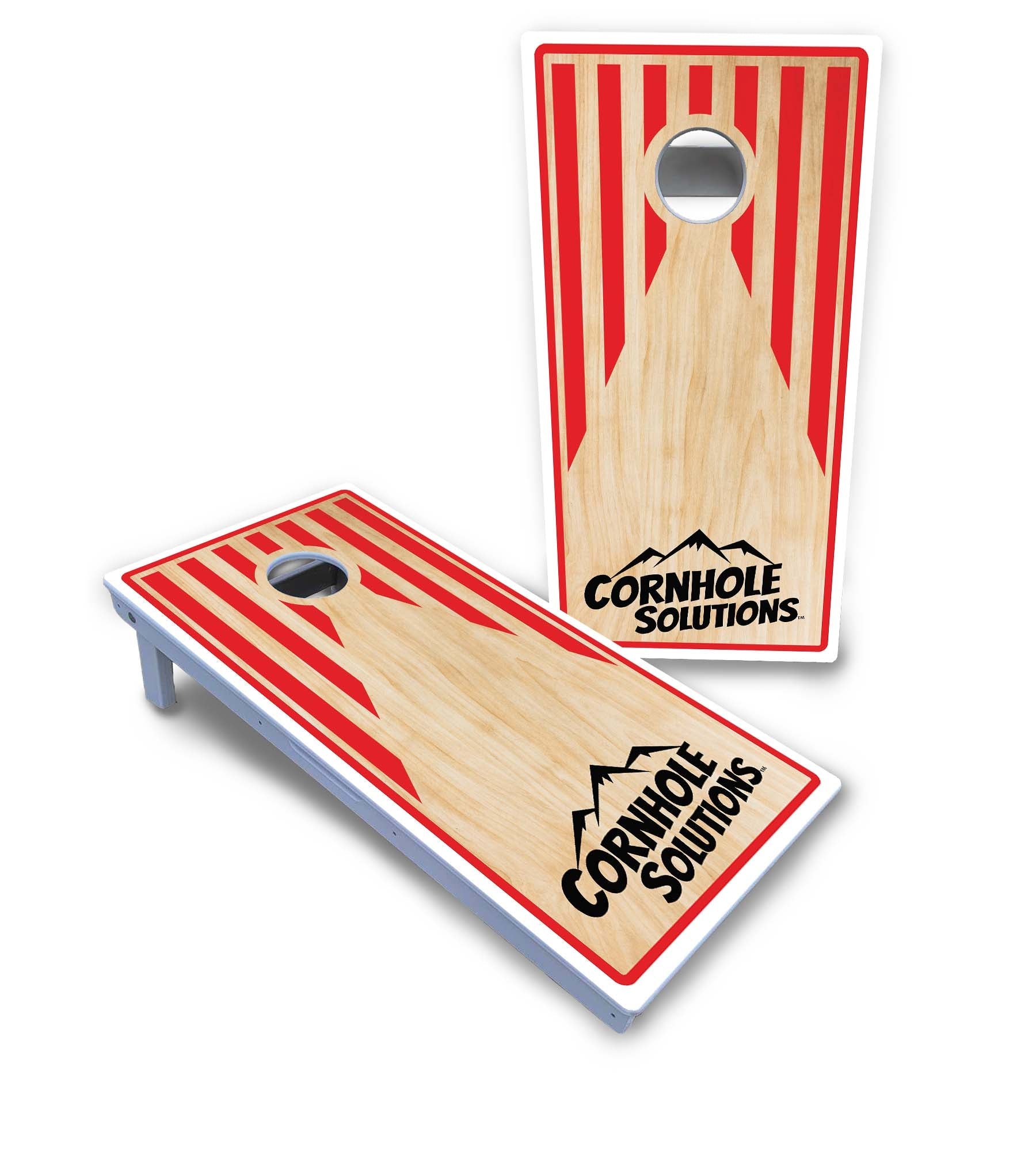Stars & Stripes CS Logo Cornhole Boards - All Weather Series