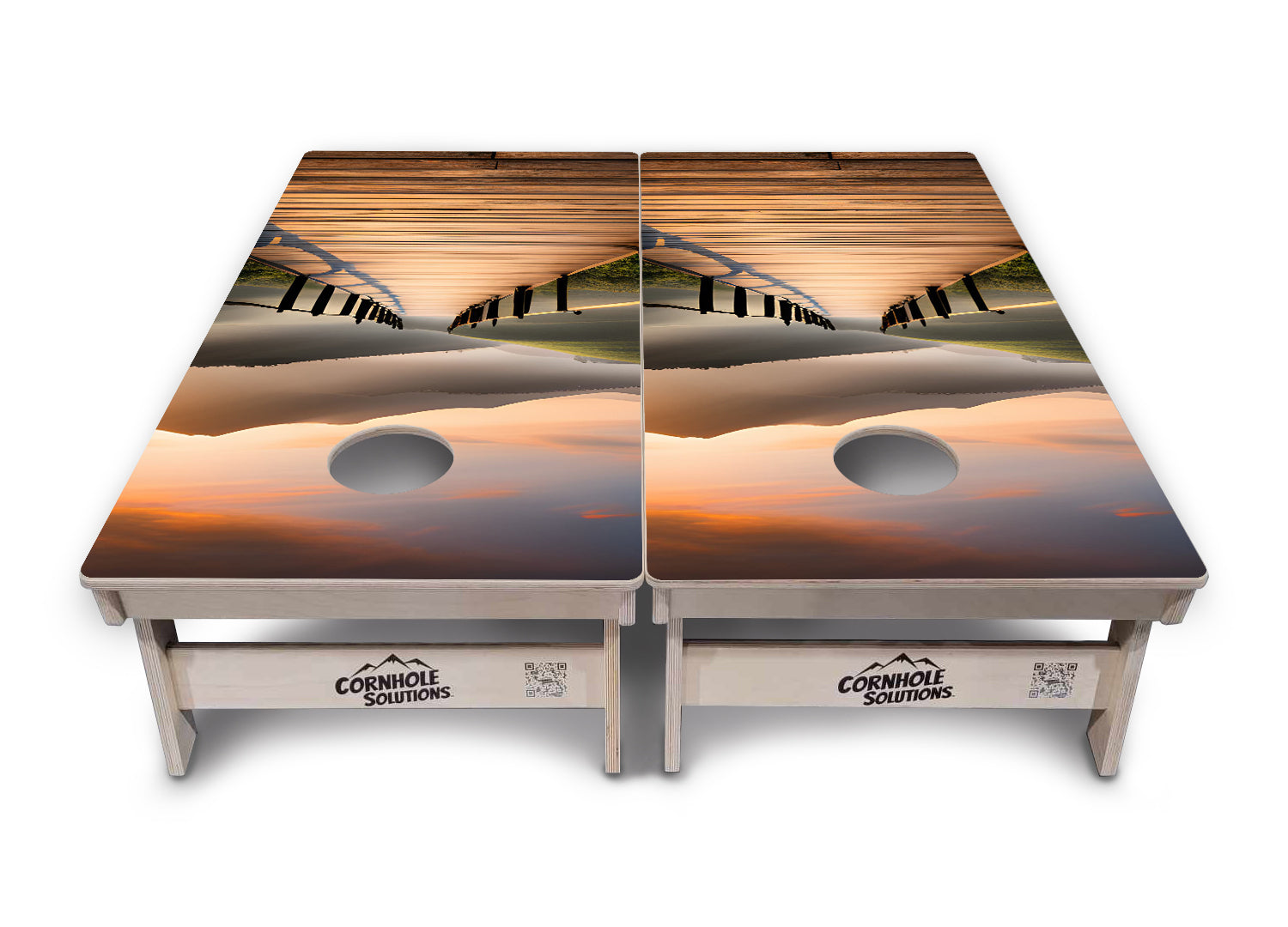 Wooden Bridge Cornhole Boards - Professional Tournament Series