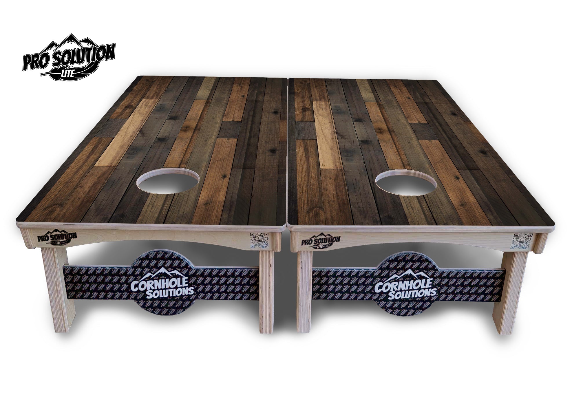 Wood Panels Cornhole Boards - Pro Solution Lite Series