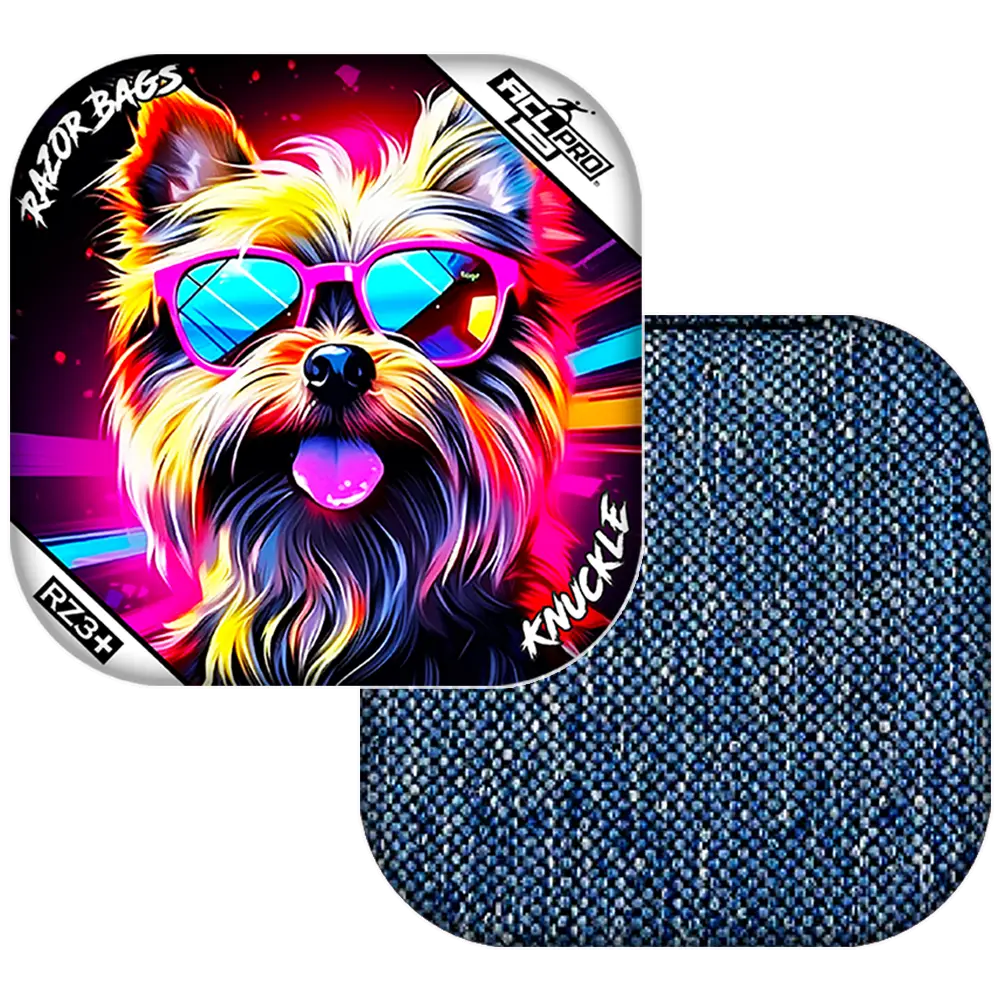 Knuckle | Yorkie | ACL PRO Razor Cornhole Bags