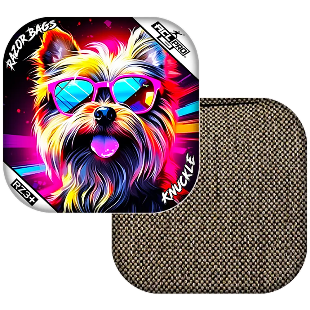 Knuckle | Yorkie | ACL PRO Razor Cornhole Bags