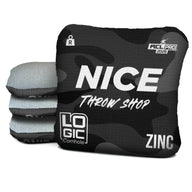 NICE THROW SHOP x LOGIC CORNHOLE - Dark Camo - ACL PRO 2026 BAGS - MULTIPLE BAG SERIES - Set of 4 bags