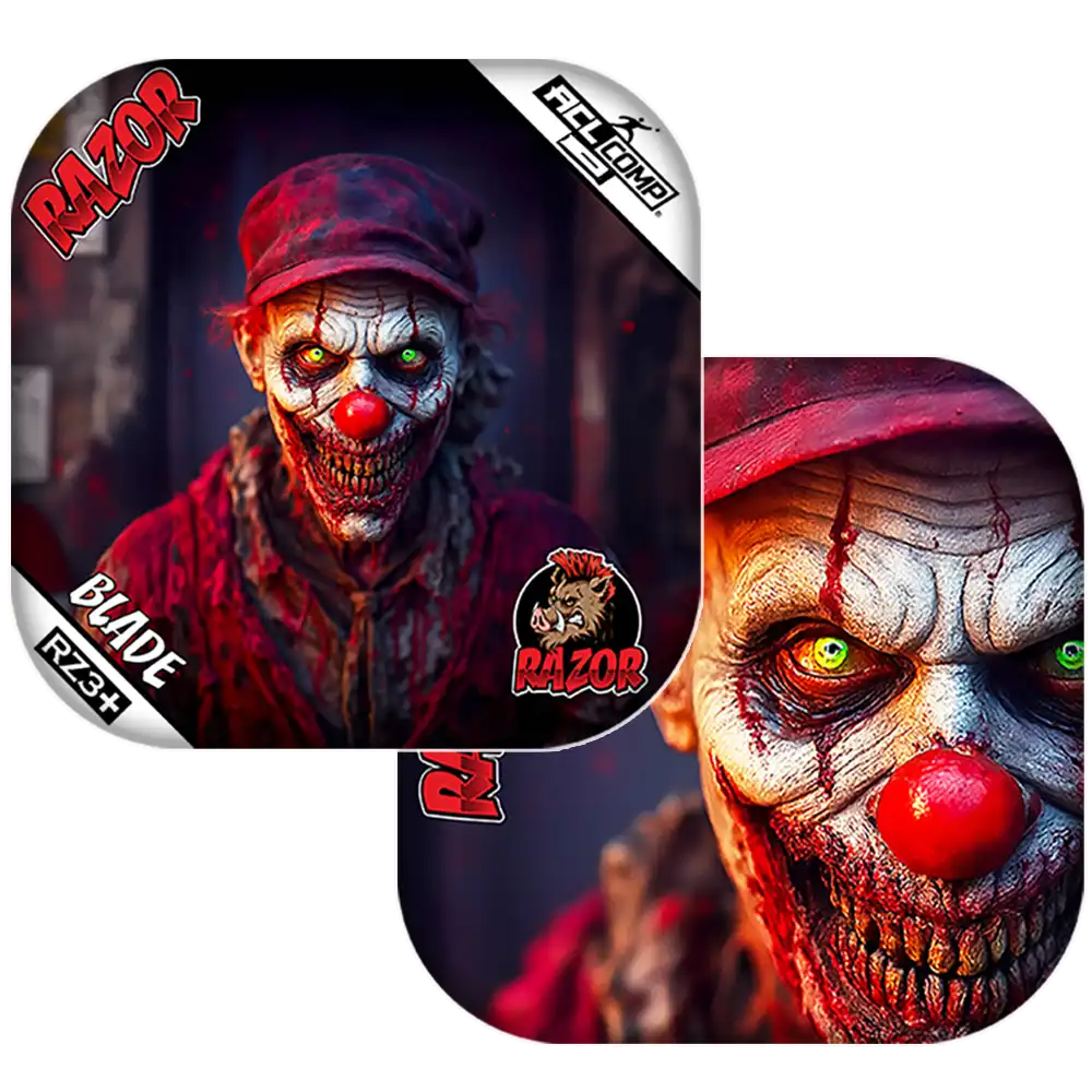 Razor Cornhole Bags | Blade | Zombie Clown