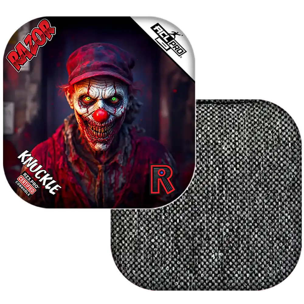 Razor Cornhole Bags | Knuckle PRO | Zombie Clown
