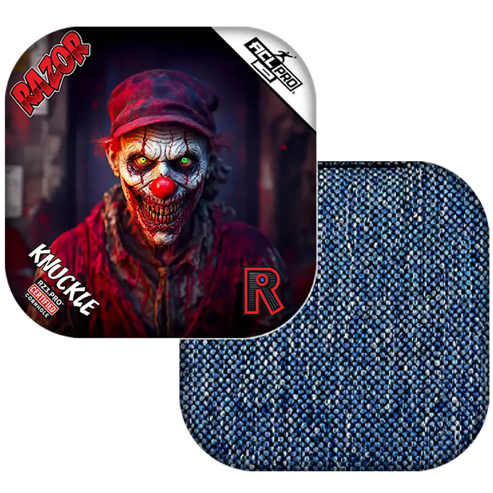 Razor Cornhole Bags | Knuckle PRO | Zombie Clown