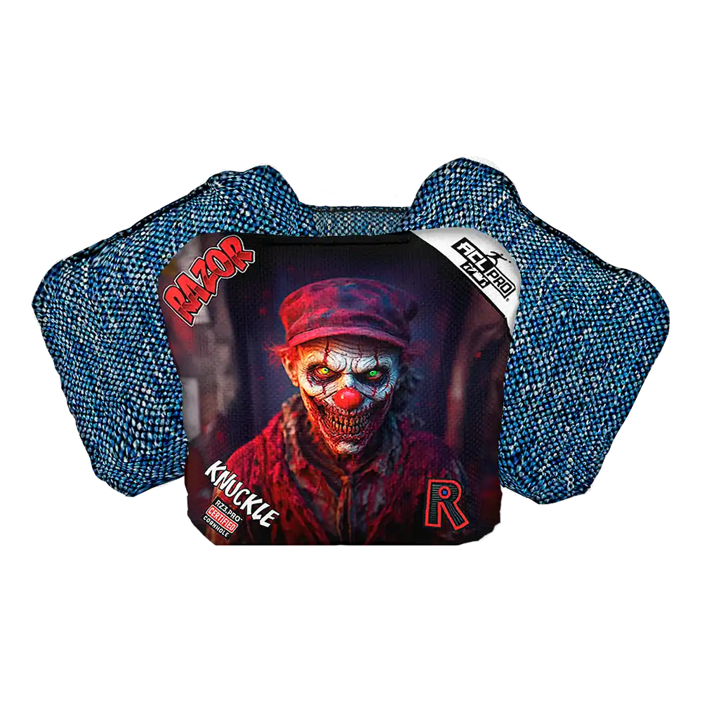Razor Cornhole Bags | Knuckle PRO | Zombie Clown
