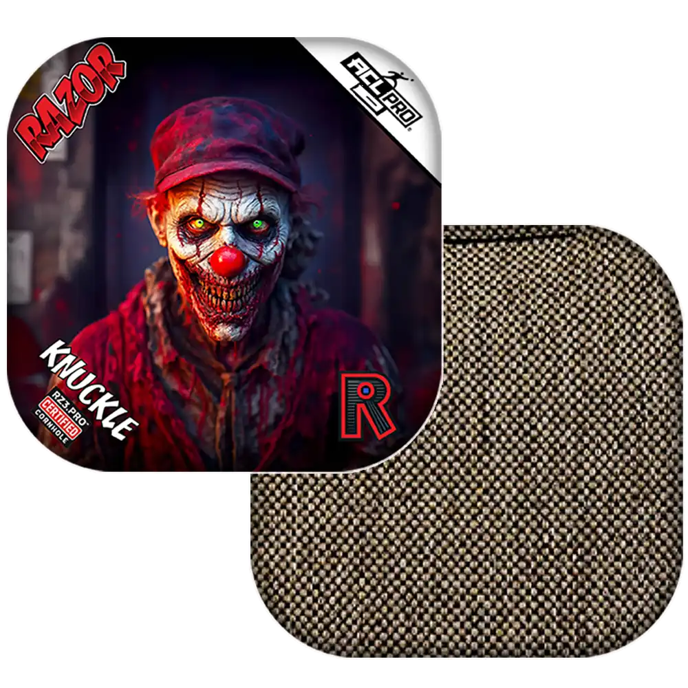 Razor Cornhole Bags | Knuckle PRO | Zombie Clown