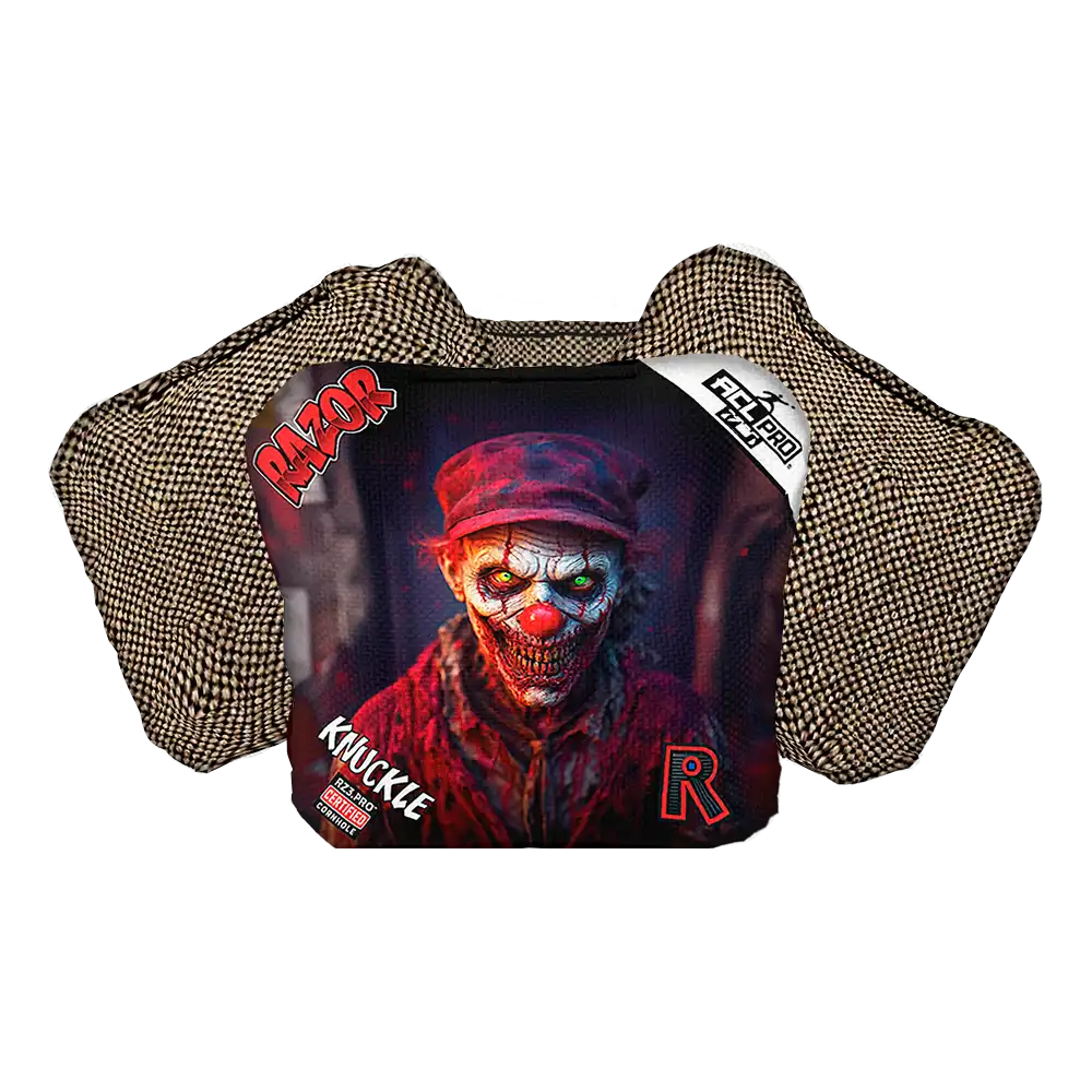 Razor Cornhole Bags | Knuckle PRO | Zombie Clown