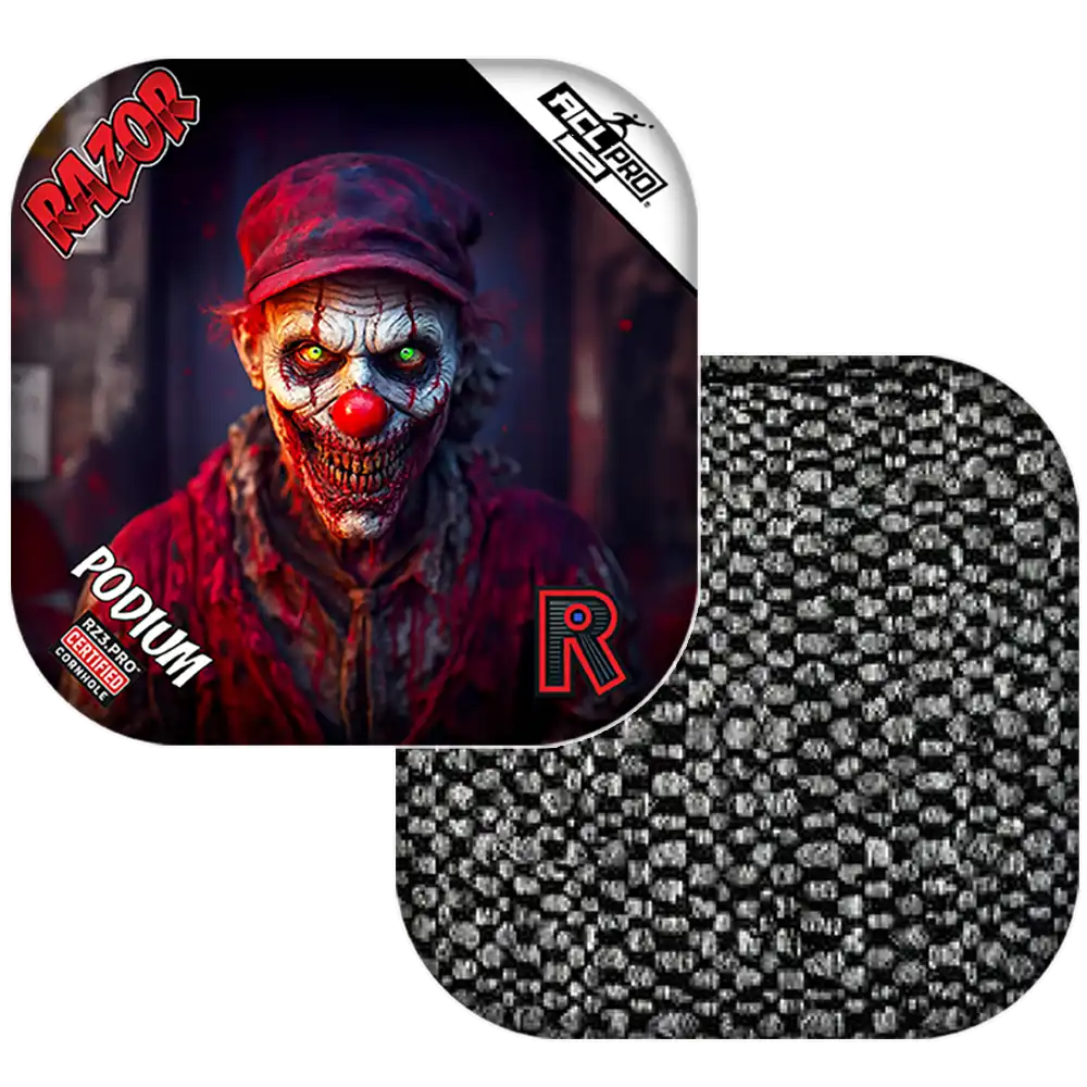 Razor Cornhole Bags | Podium PRO | Zombie Clown