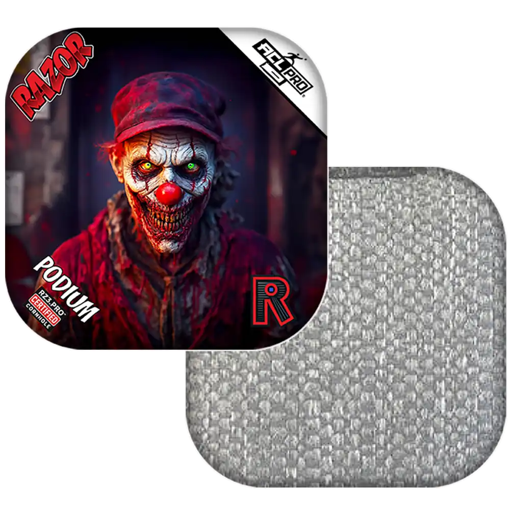 Razor Cornhole Bags | Podium PRO | Zombie Clown