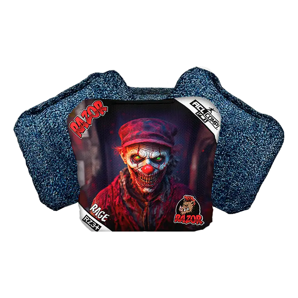 Razor Cornhole Bags | Rage | Zombie Clown