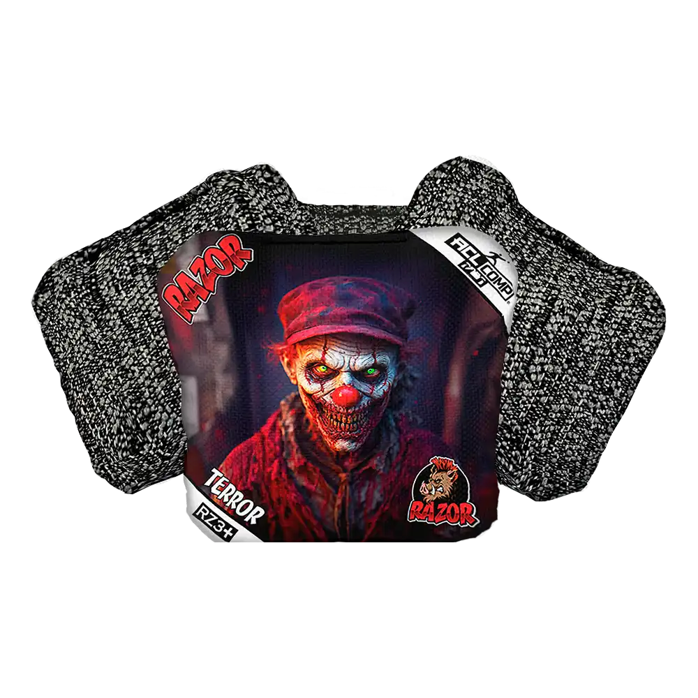 Razor Cornhole Bags | Terror | Zombie Clown