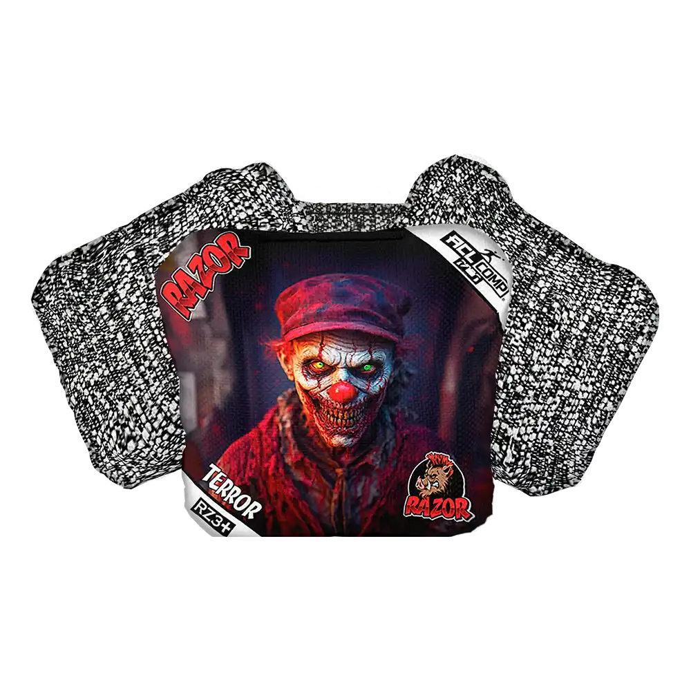 Razor Cornhole Bags | Terror | Zombie Clown