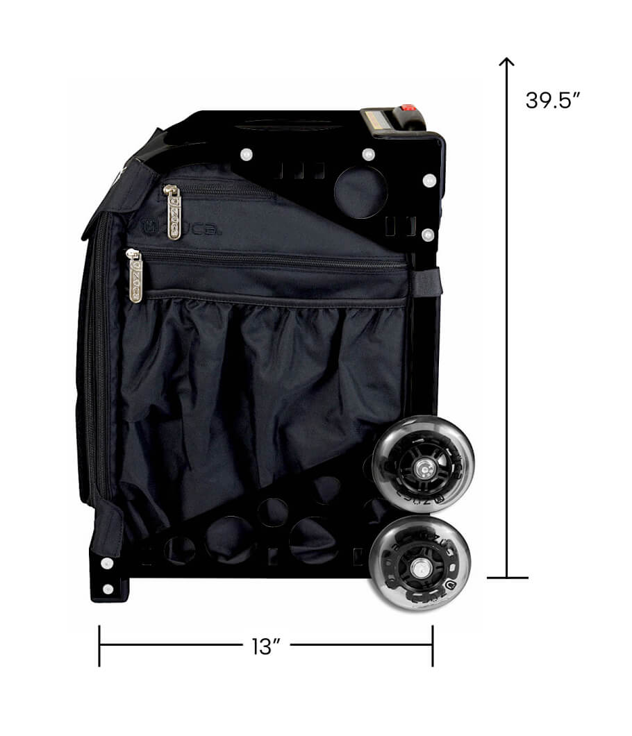 ZÜCA - Cornhole Sport Black - Black Non-Flashing Wheels