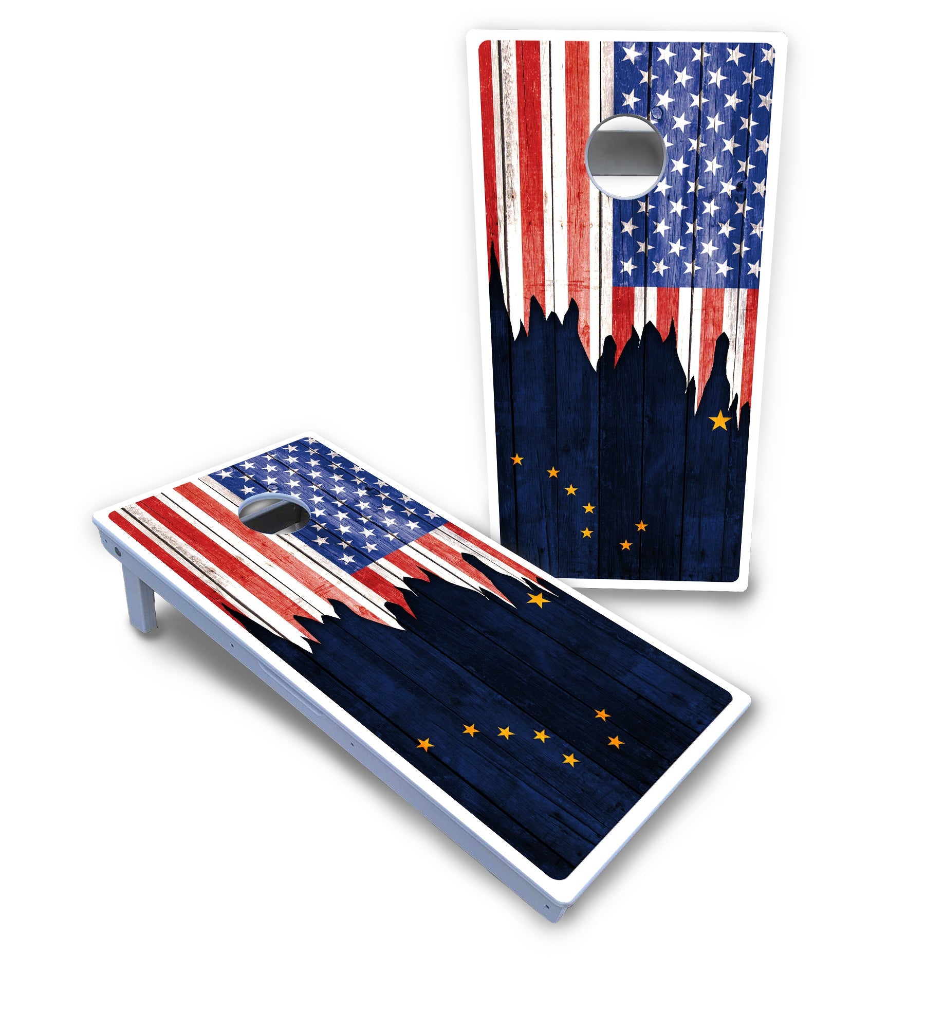 State Flag Designs Alabama to Georgia Cornhole Boards - All Weather Series