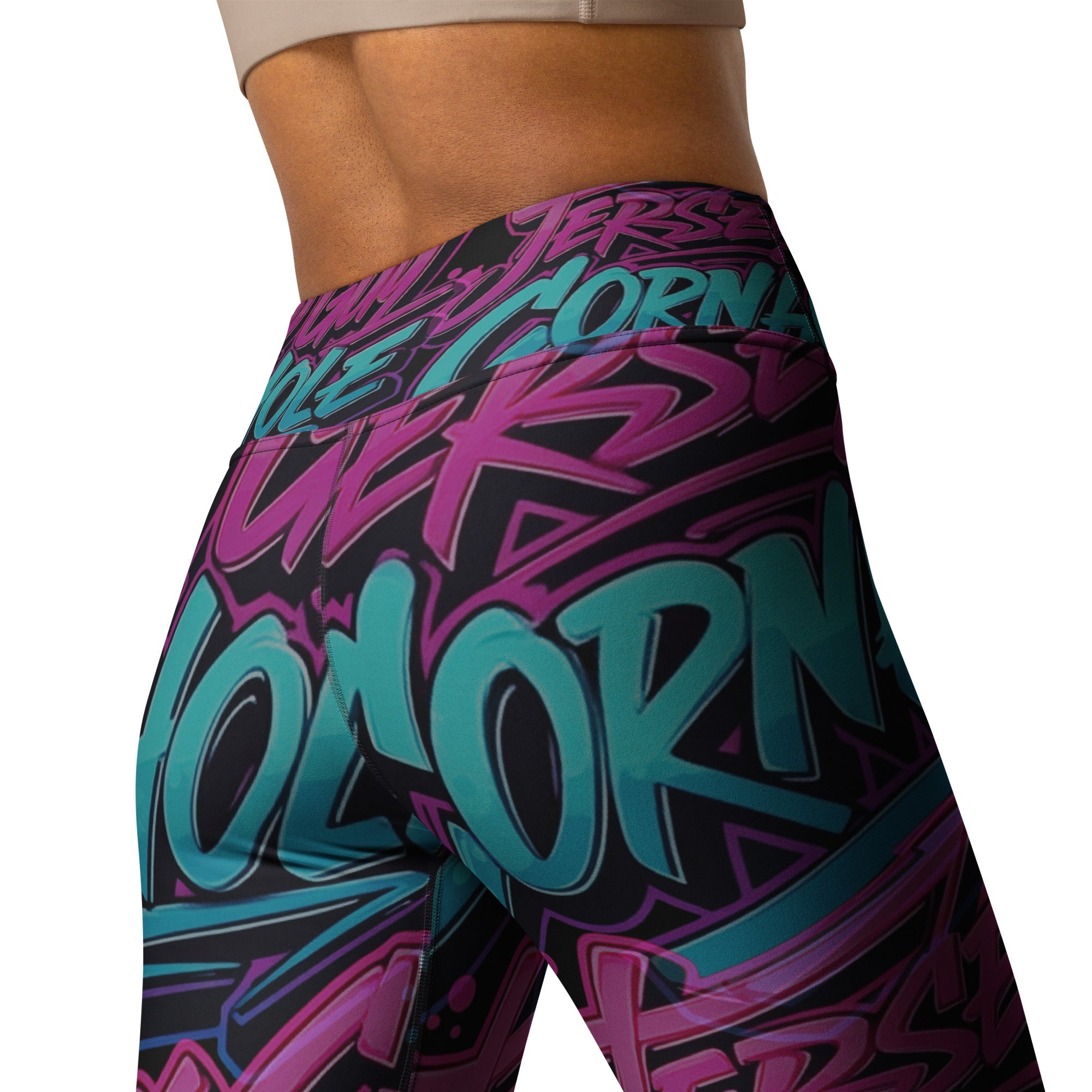 JG City Bags Yoga Leggings