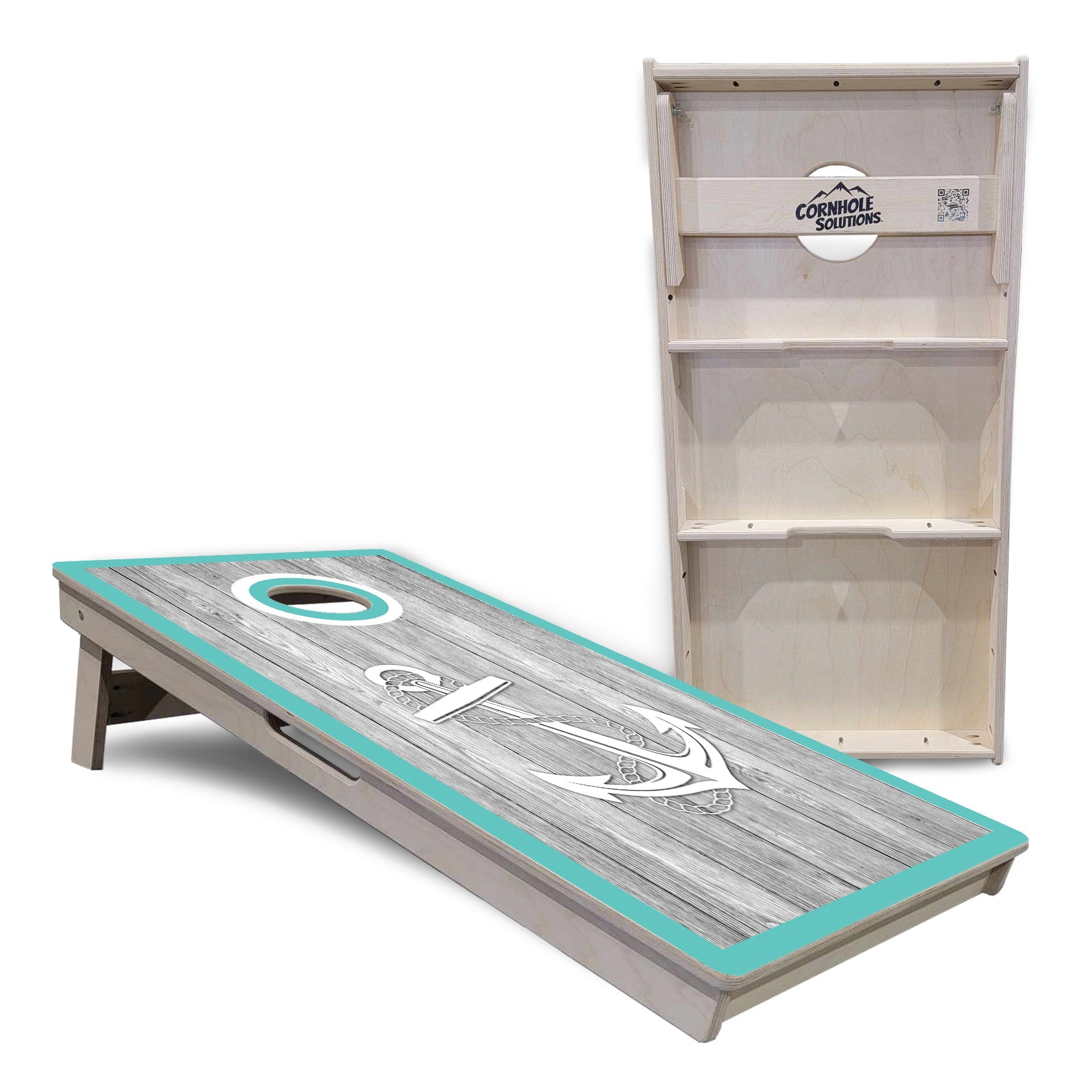 Anchor & Compass Cornhole Boards - Professional Tournament Series
