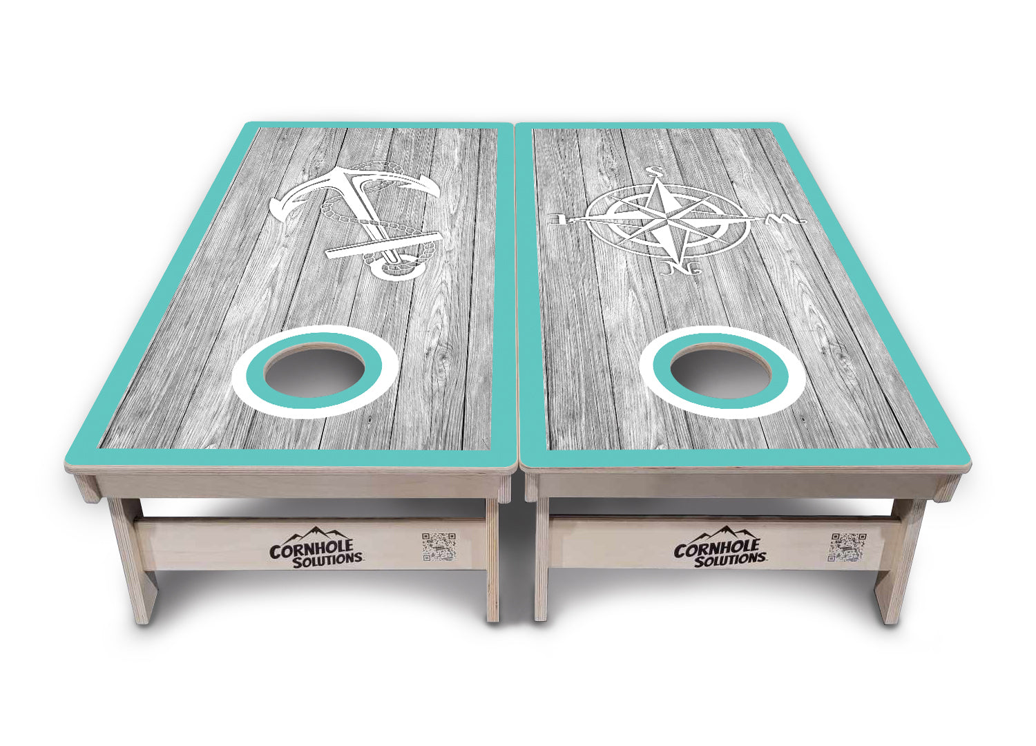 Anchor & Compass Cornhole Boards - Professional Tournament Series