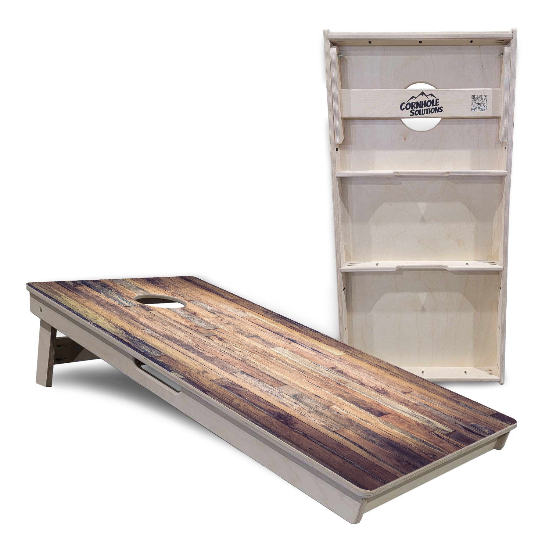 Barnwood Plank Cornhole Boards - Professional Tournament Series