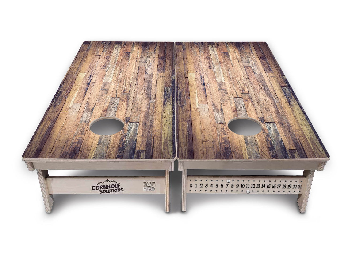 Barnwood Plank Cornhole Boards - Professional Tournament Series