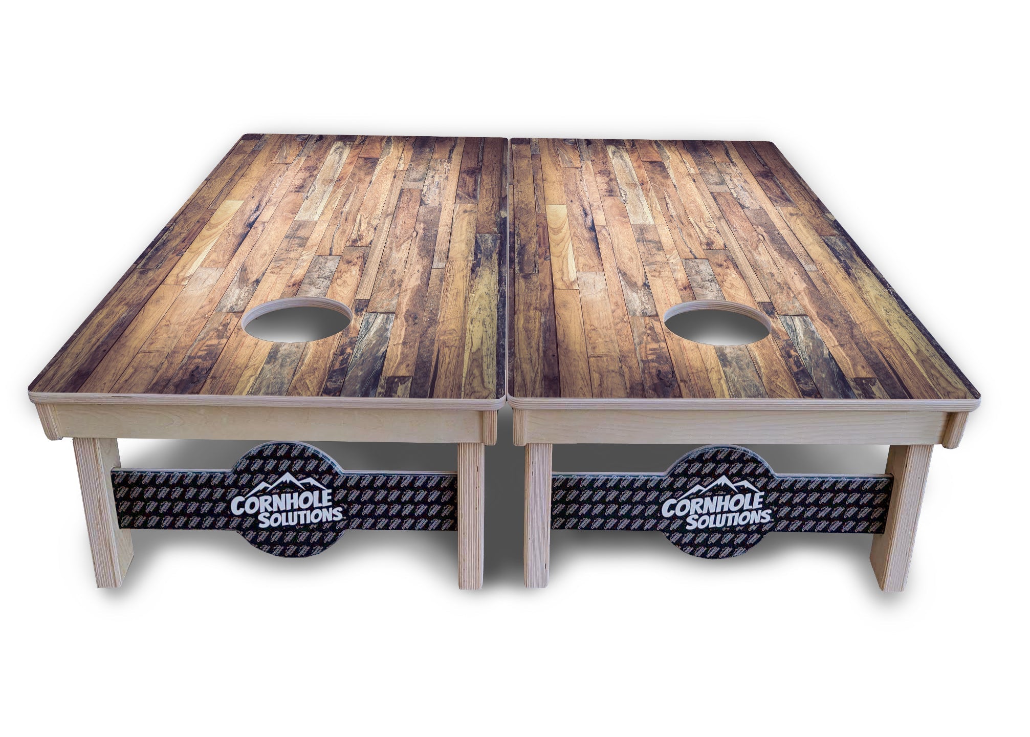 Barnwood Plank Cornhole Boards - Professional Tournament Series