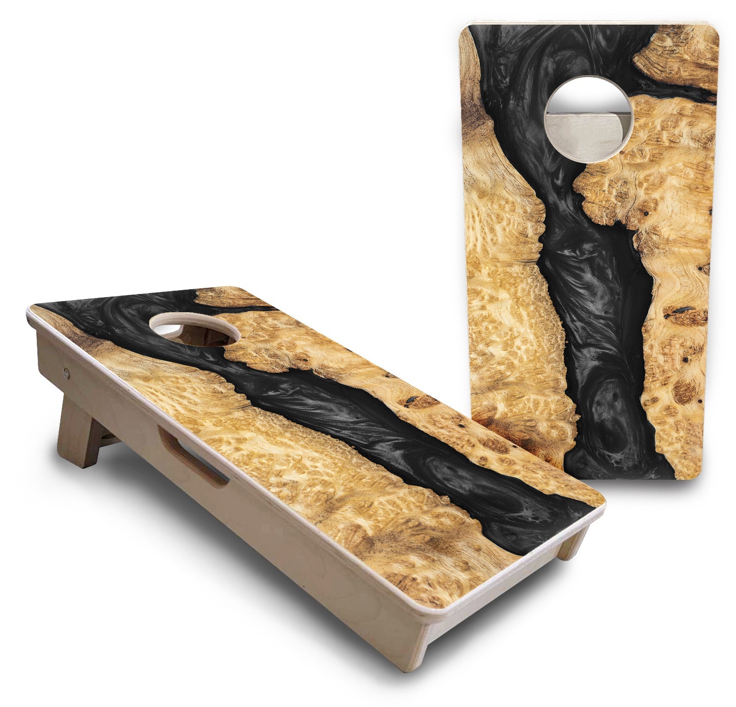 Mini Cornhole Boards - Epoxy Designs