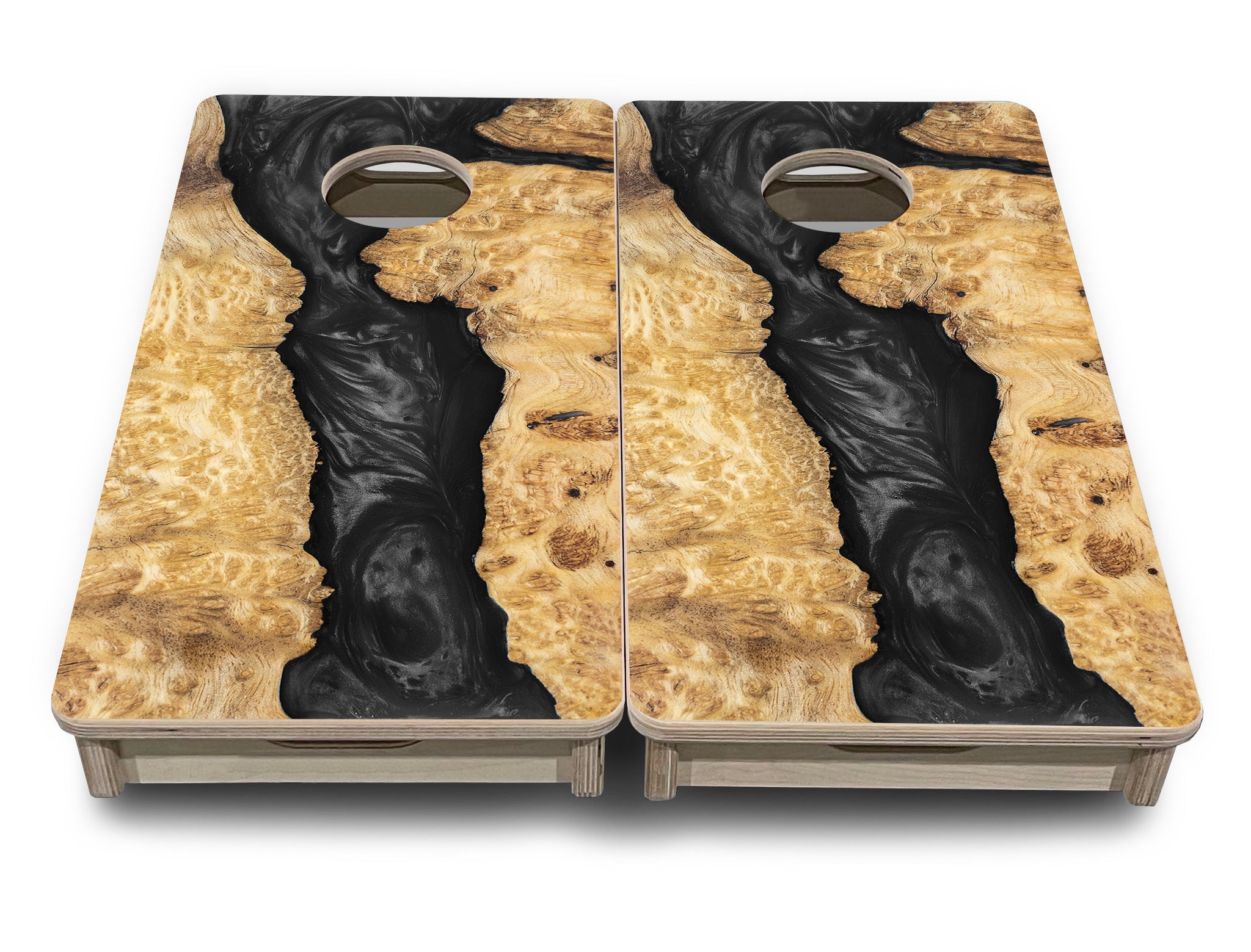 Mini Cornhole Boards - Epoxy Designs