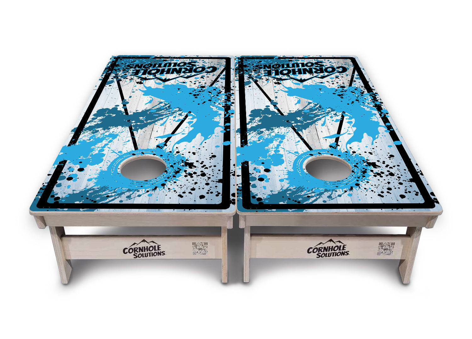 Paint Splatter Cornhole Boards - Professional Tournament Series