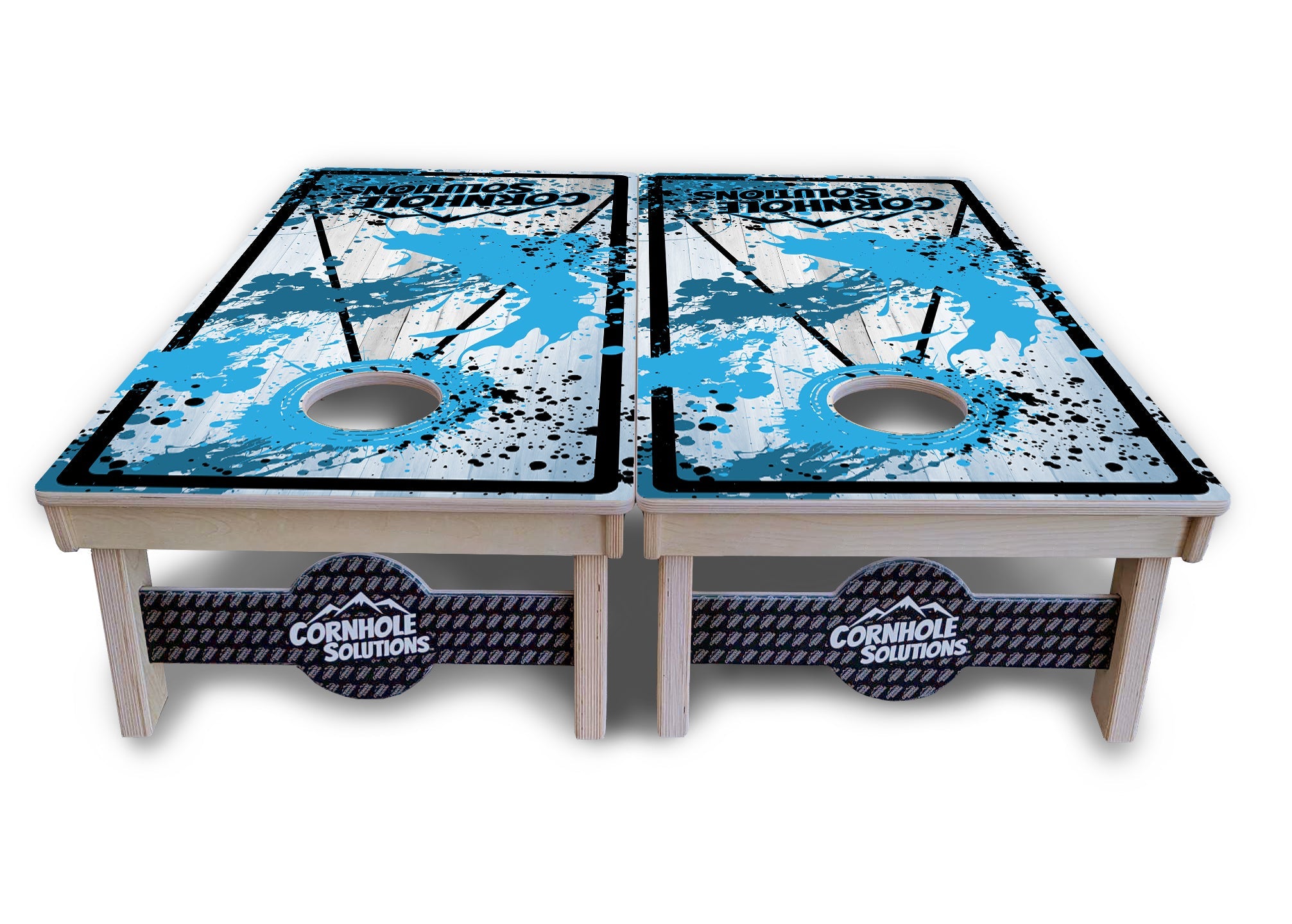 Paint Splatter Cornhole Boards - Professional Tournament Series
