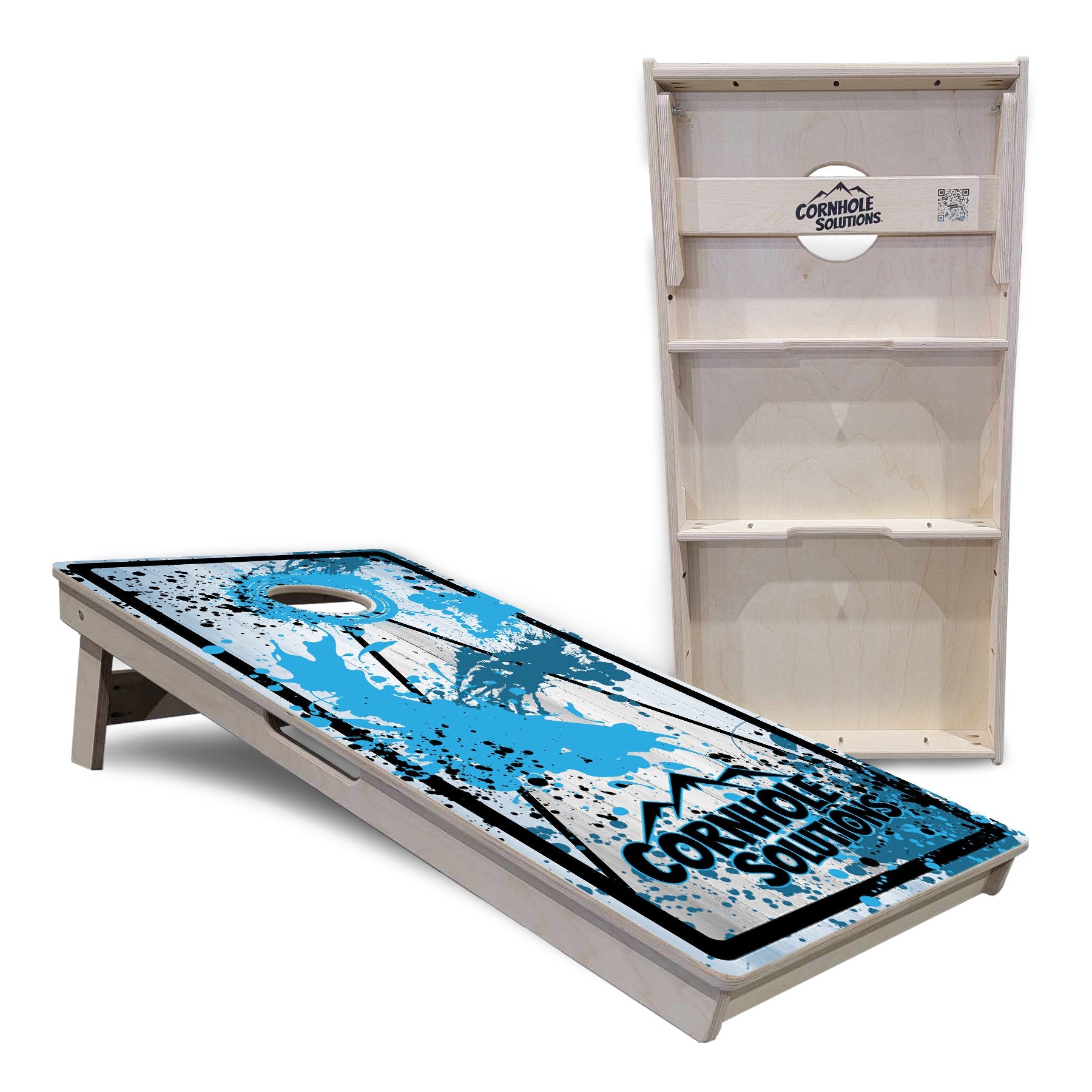 Paint Splatter Cornhole Boards - Professional Tournament Series