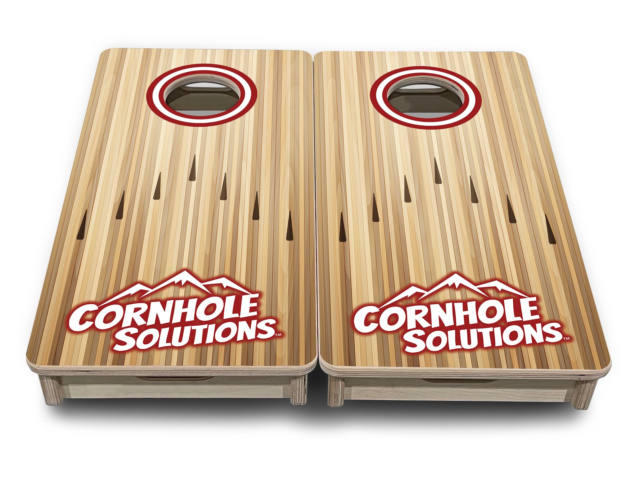 Mini Cornhole Boards - Bowling Designs