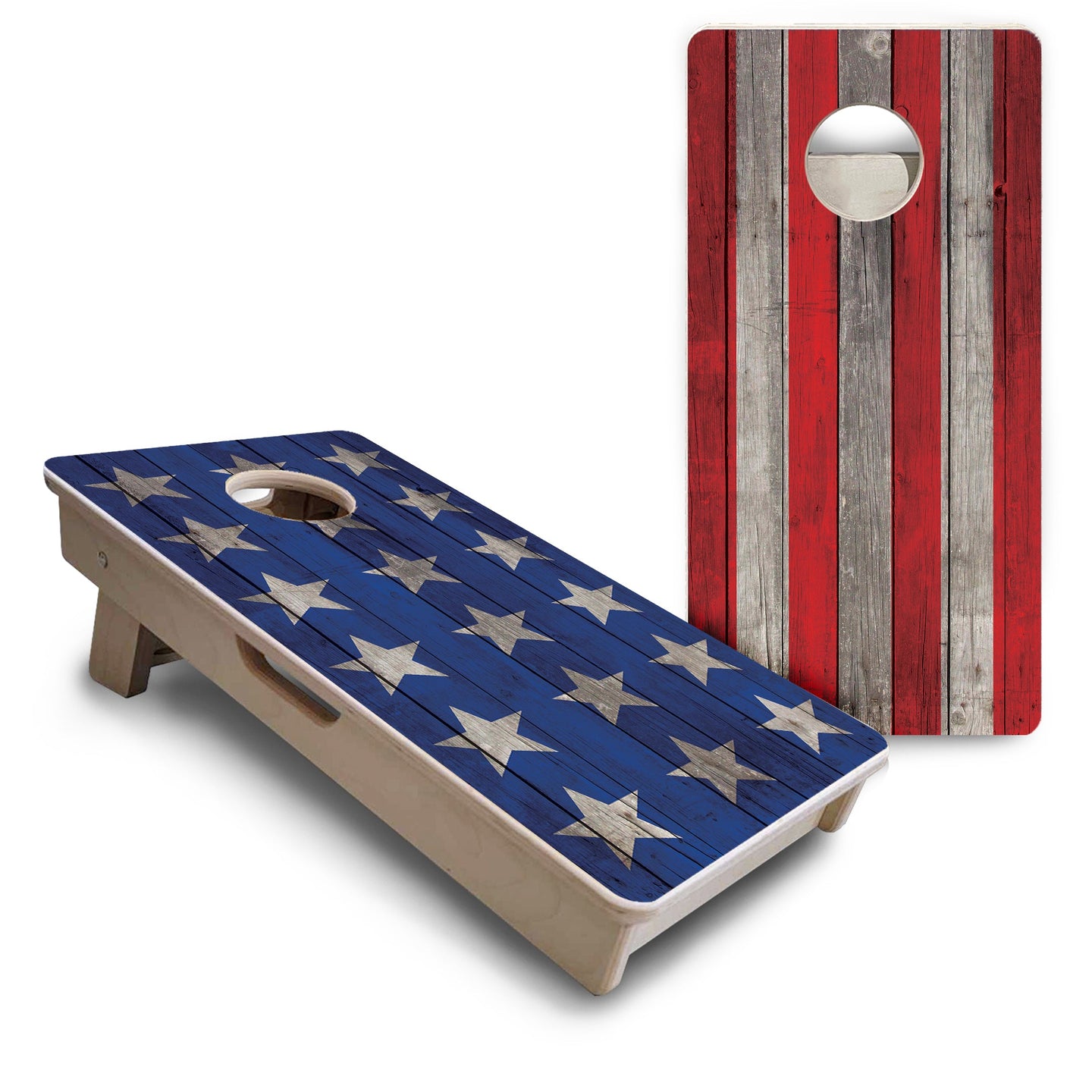 Mini Cornhole Boards - Large Stars & Stripes