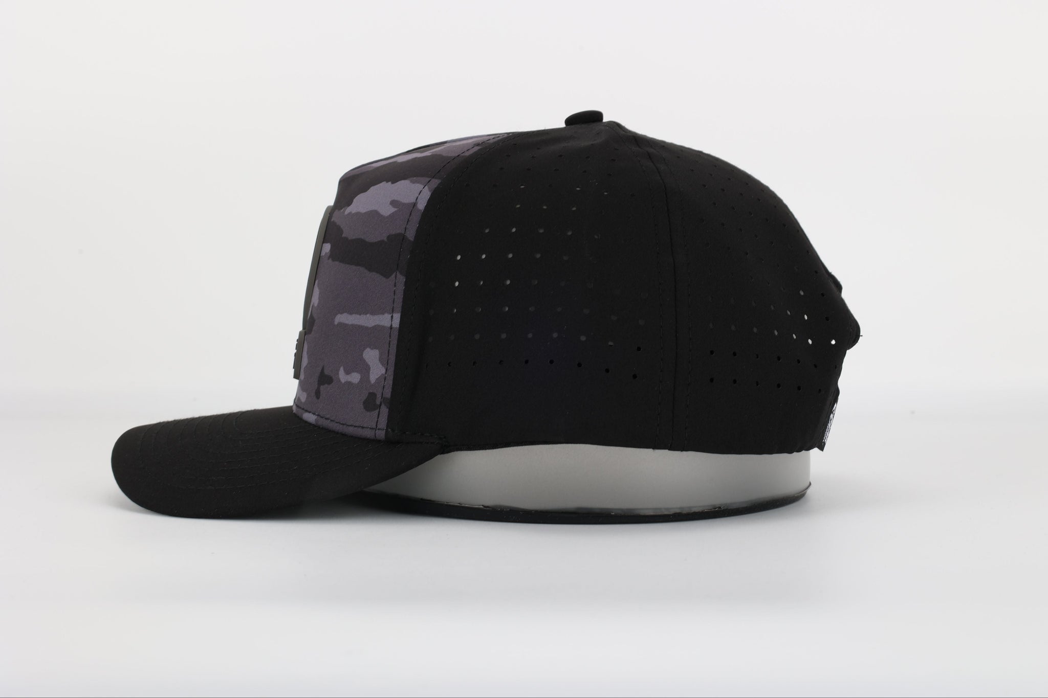 Killshots Cornhole 5 Panel Round-Bill Snap-Back "Assault" Hat - Camo