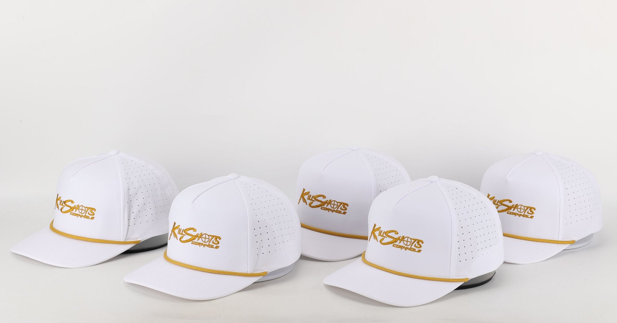 Killshots Cornhole 5 Panel Snap-Back Rope Hat - "Champions" Edition