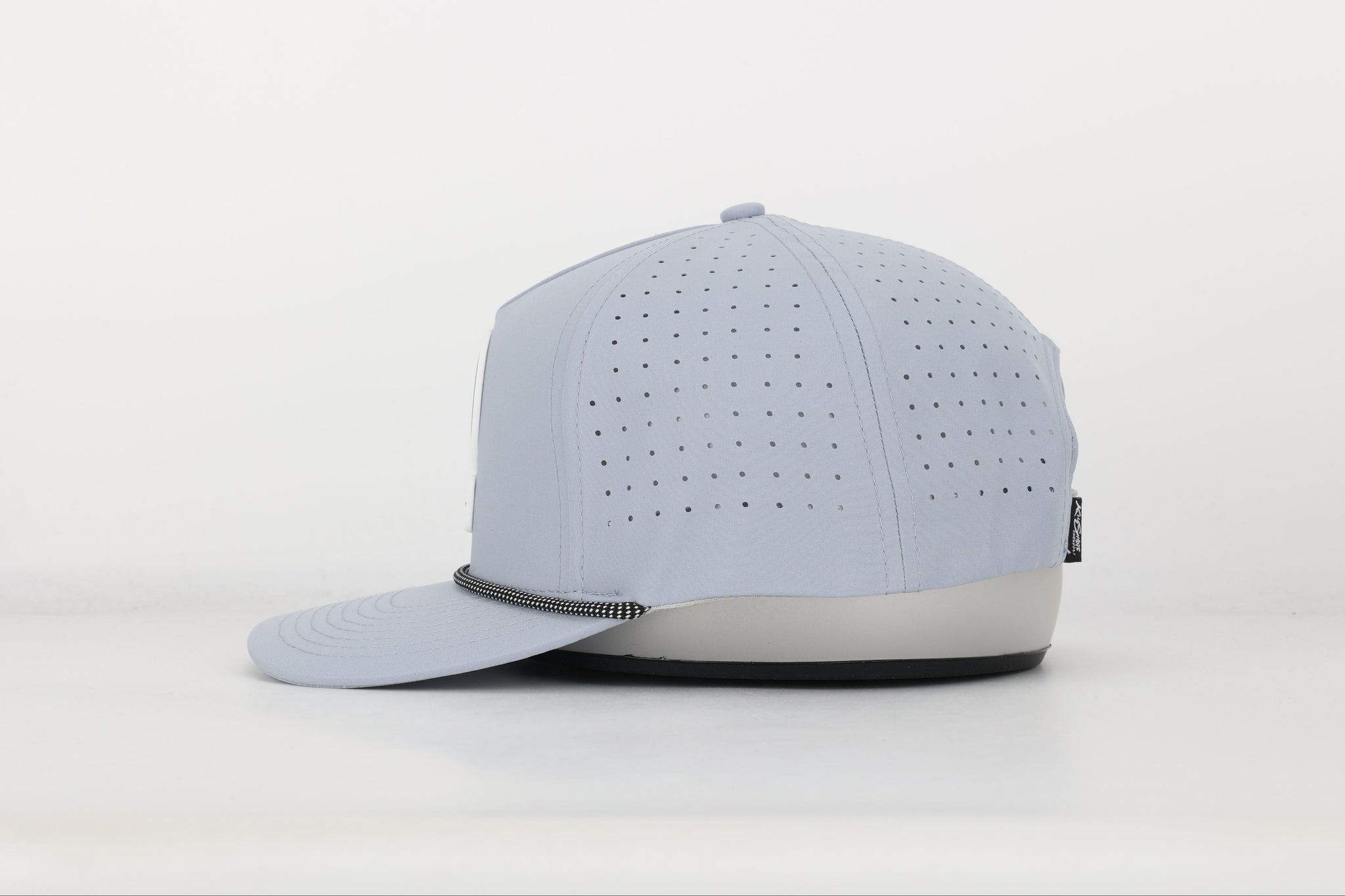 Killshots Cornhole 5 Panel Snap-Back Rope Hat - Rubber Patch