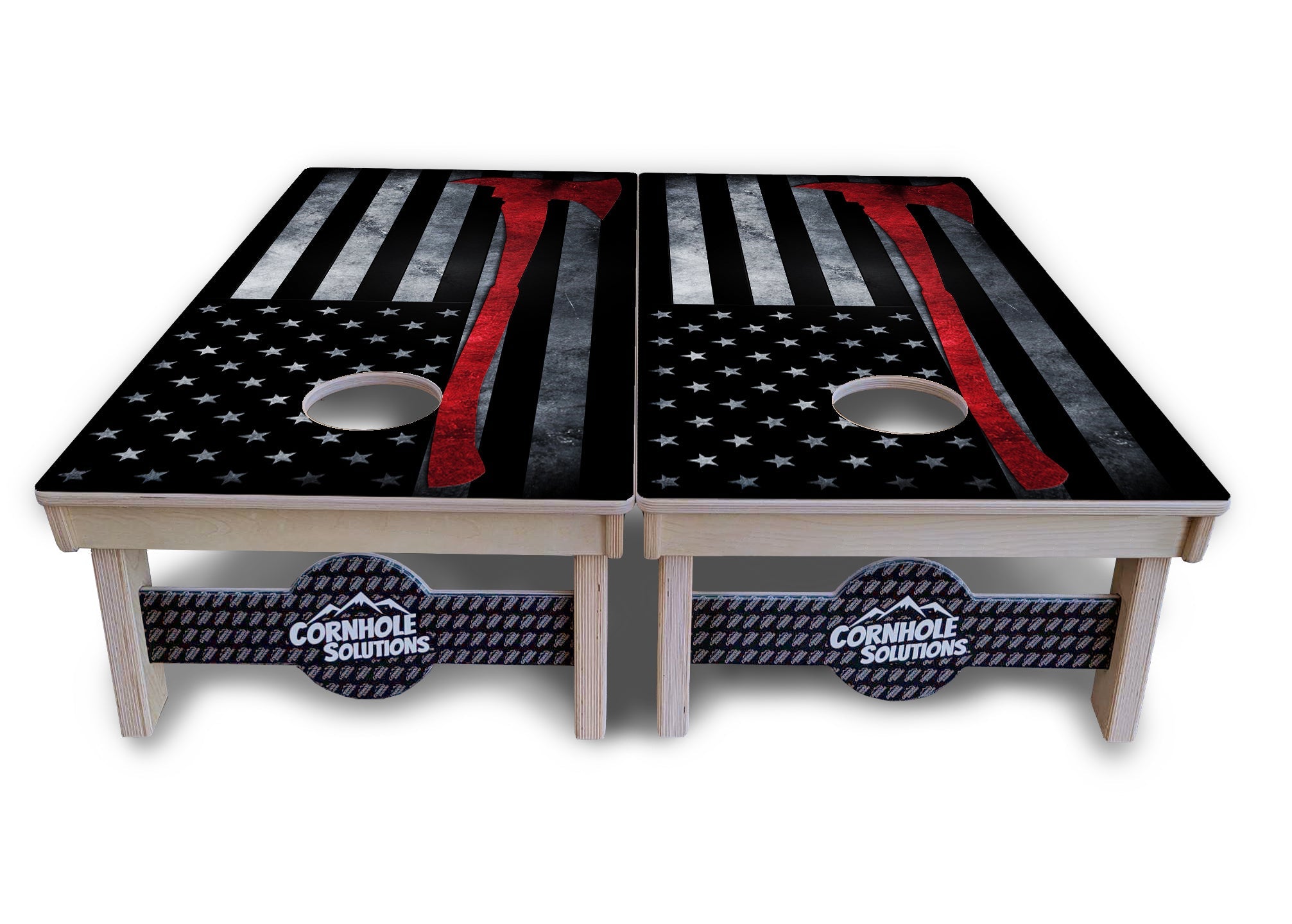Axe Flag Cornhole Boards - Professional Tournament Series