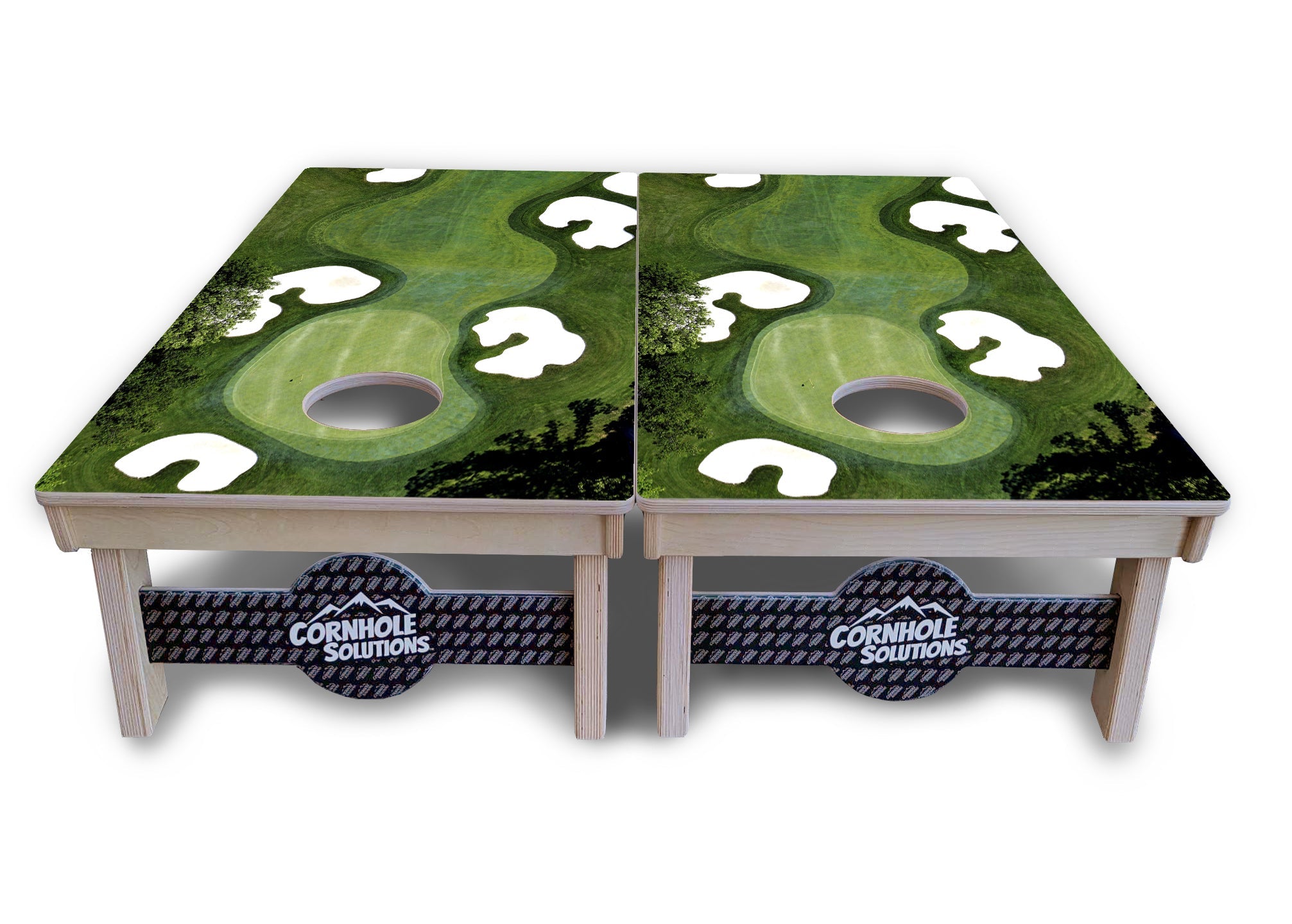 Golf Course Cornhole Boards - Professional Tournament Series
