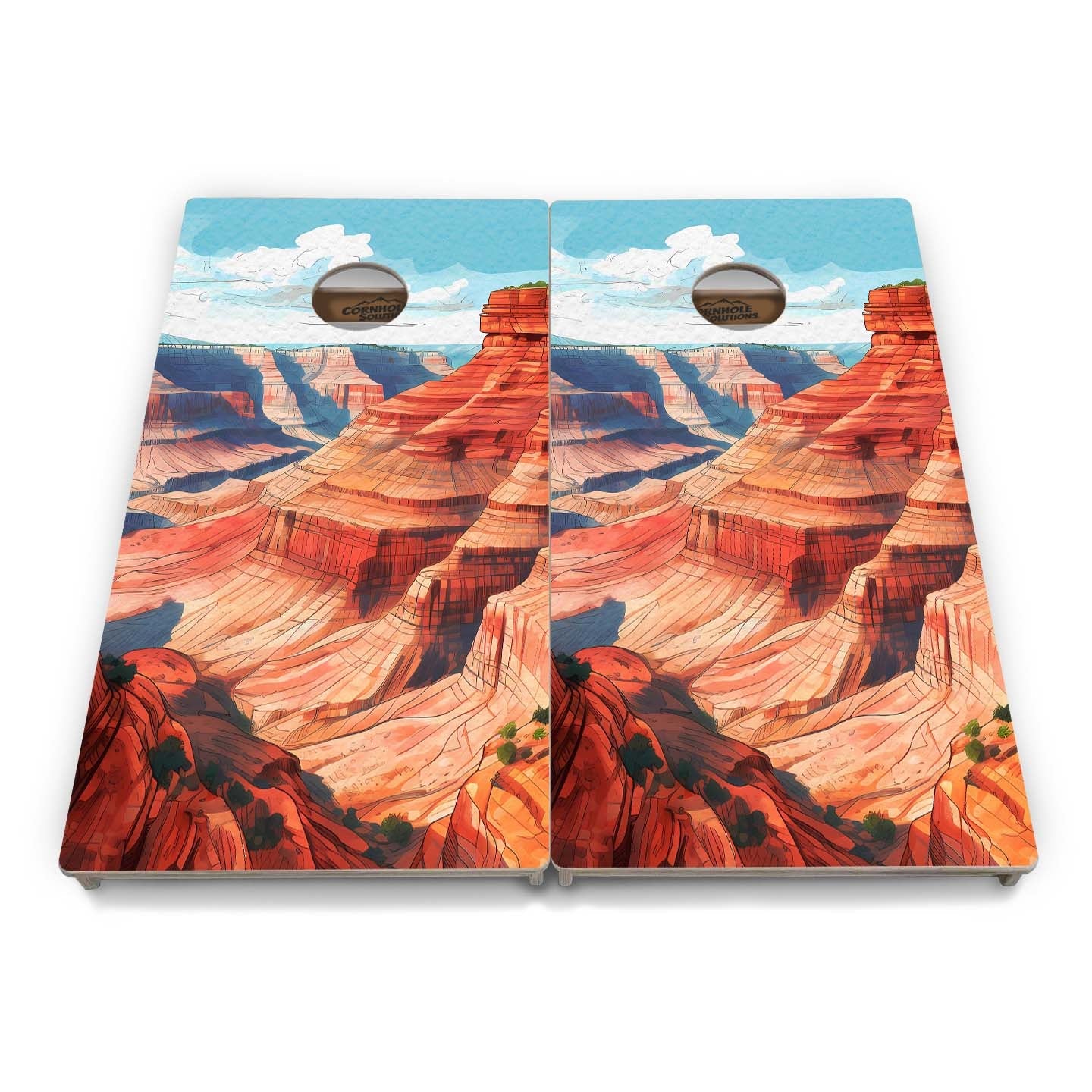 National Parks Cornhole Boards - Professional Tournament Series (10 different options)