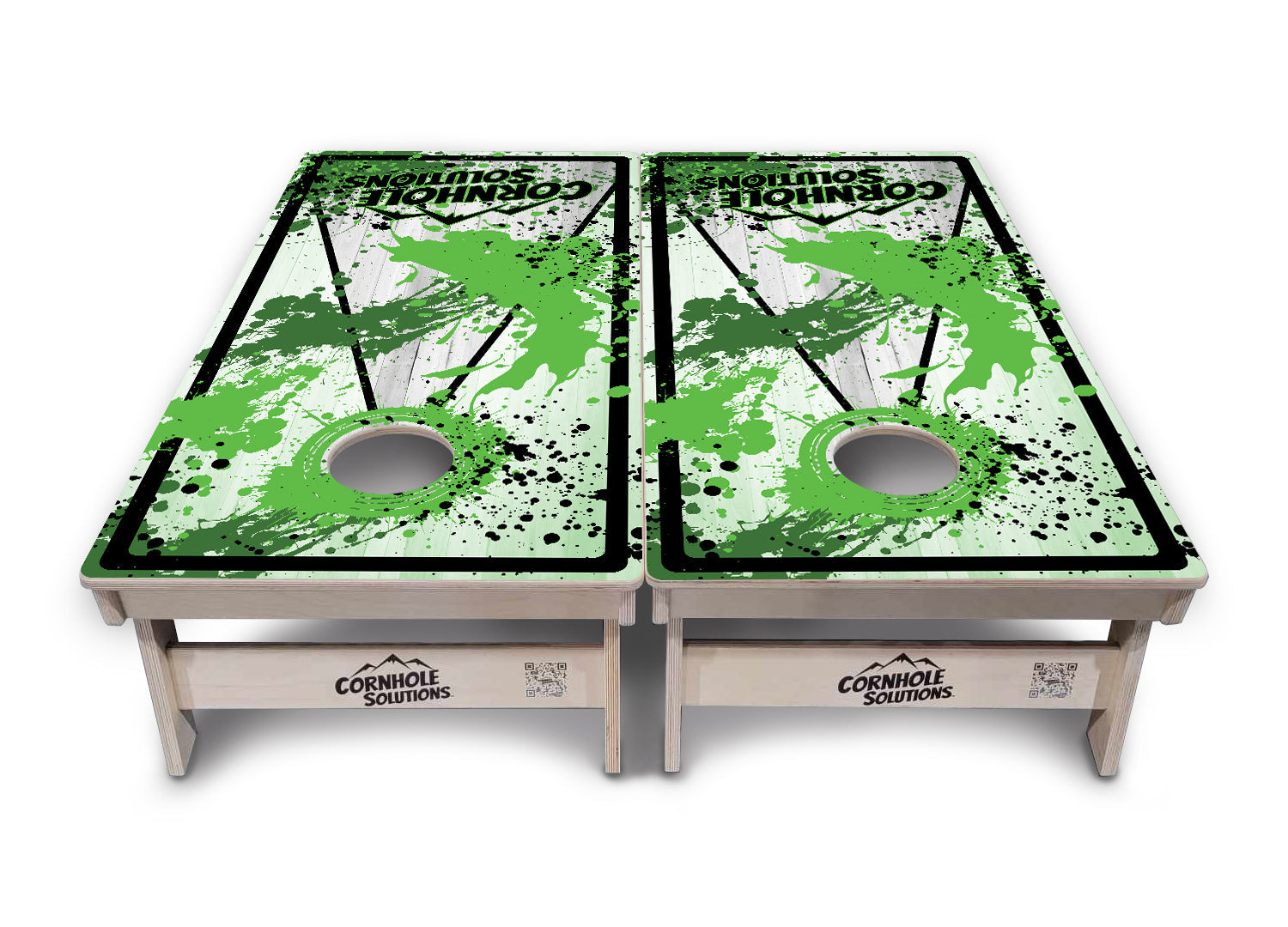 Paint Splatter Cornhole Boards - Professional Tournament Series