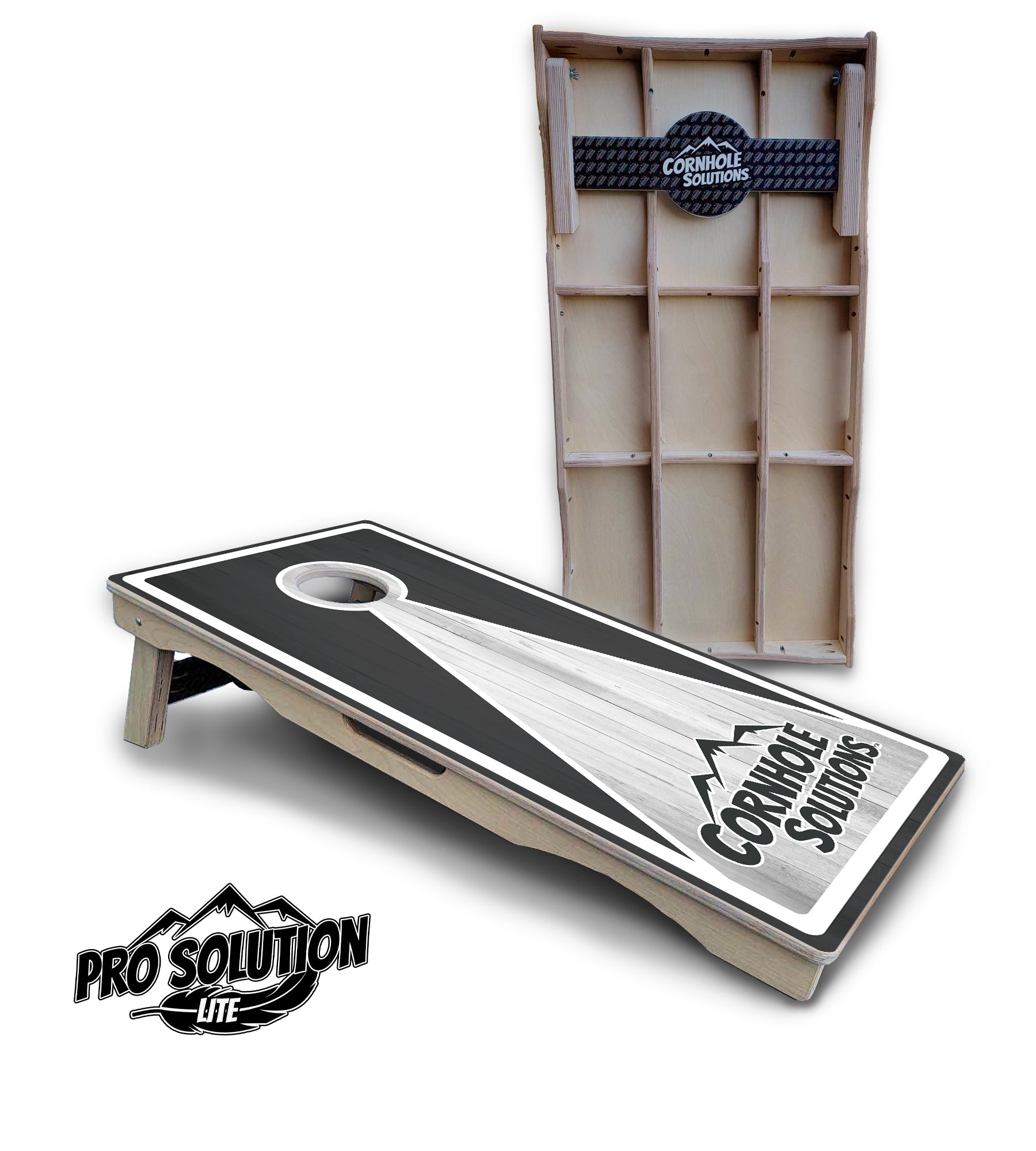 Keyhole CS Logo Cornhole Boards - Pro Solution Lite Series