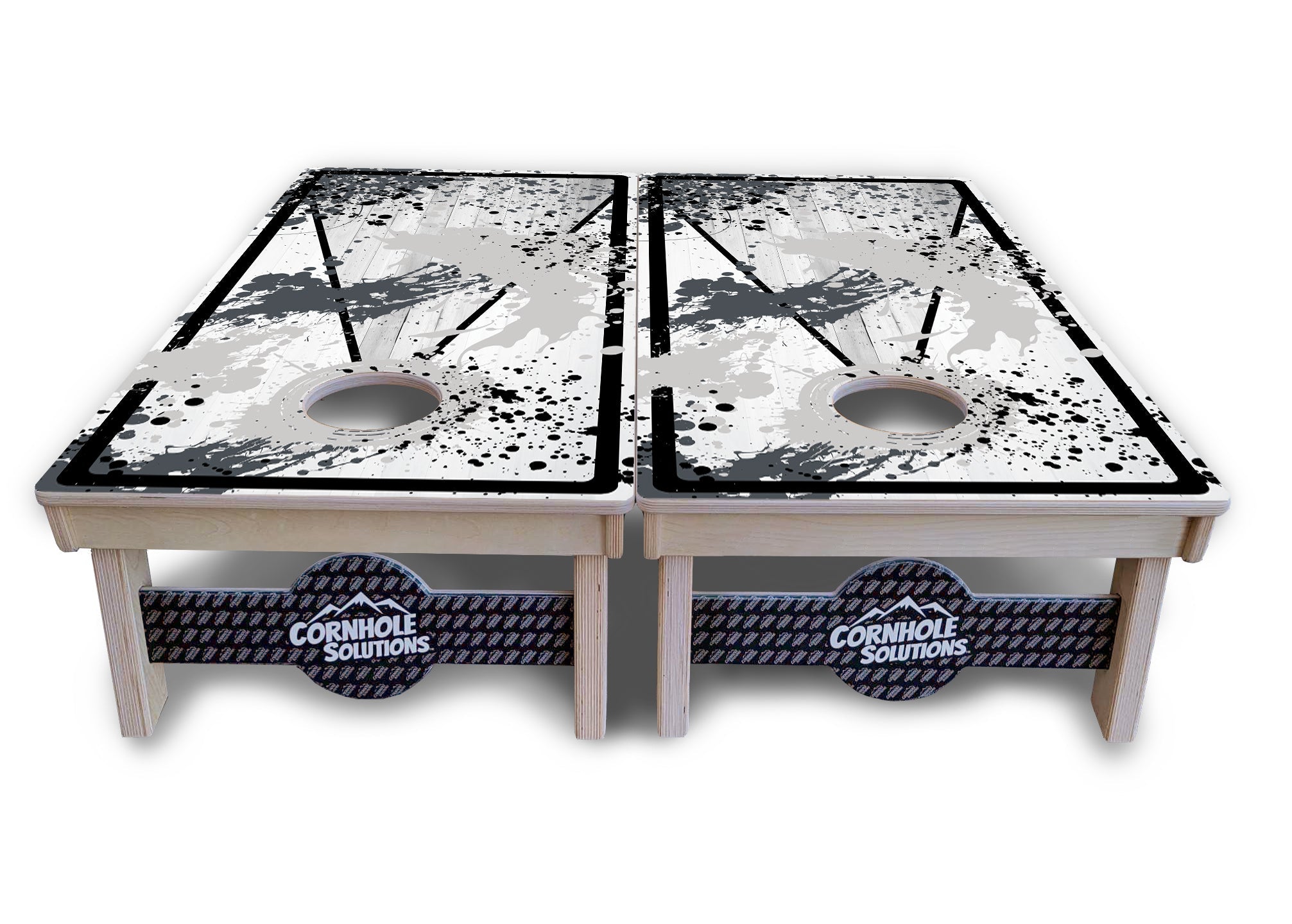 Paint Splatter Cornhole Boards - Professional Tournament Series