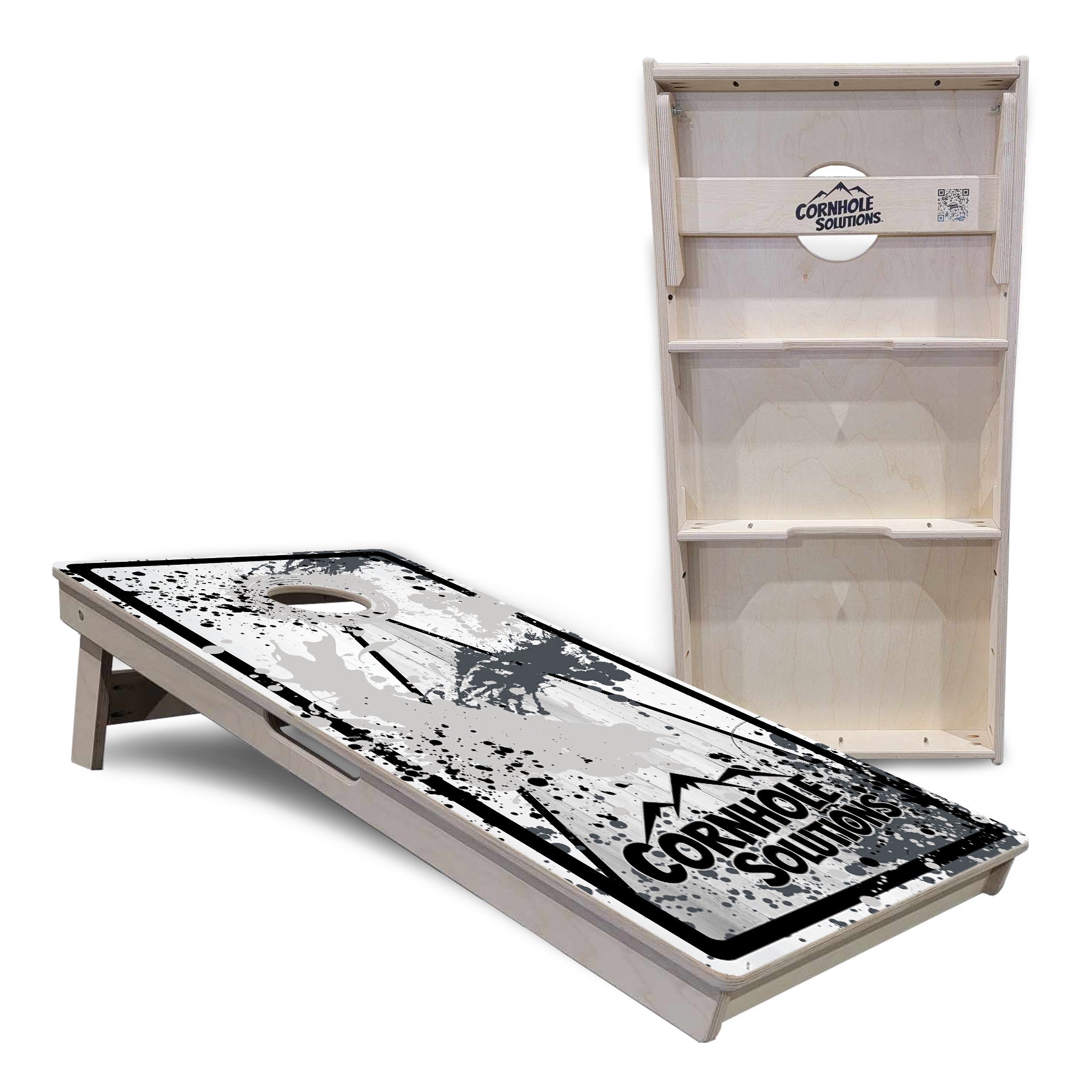 Paint Splatter Cornhole Boards - Professional Tournament Series