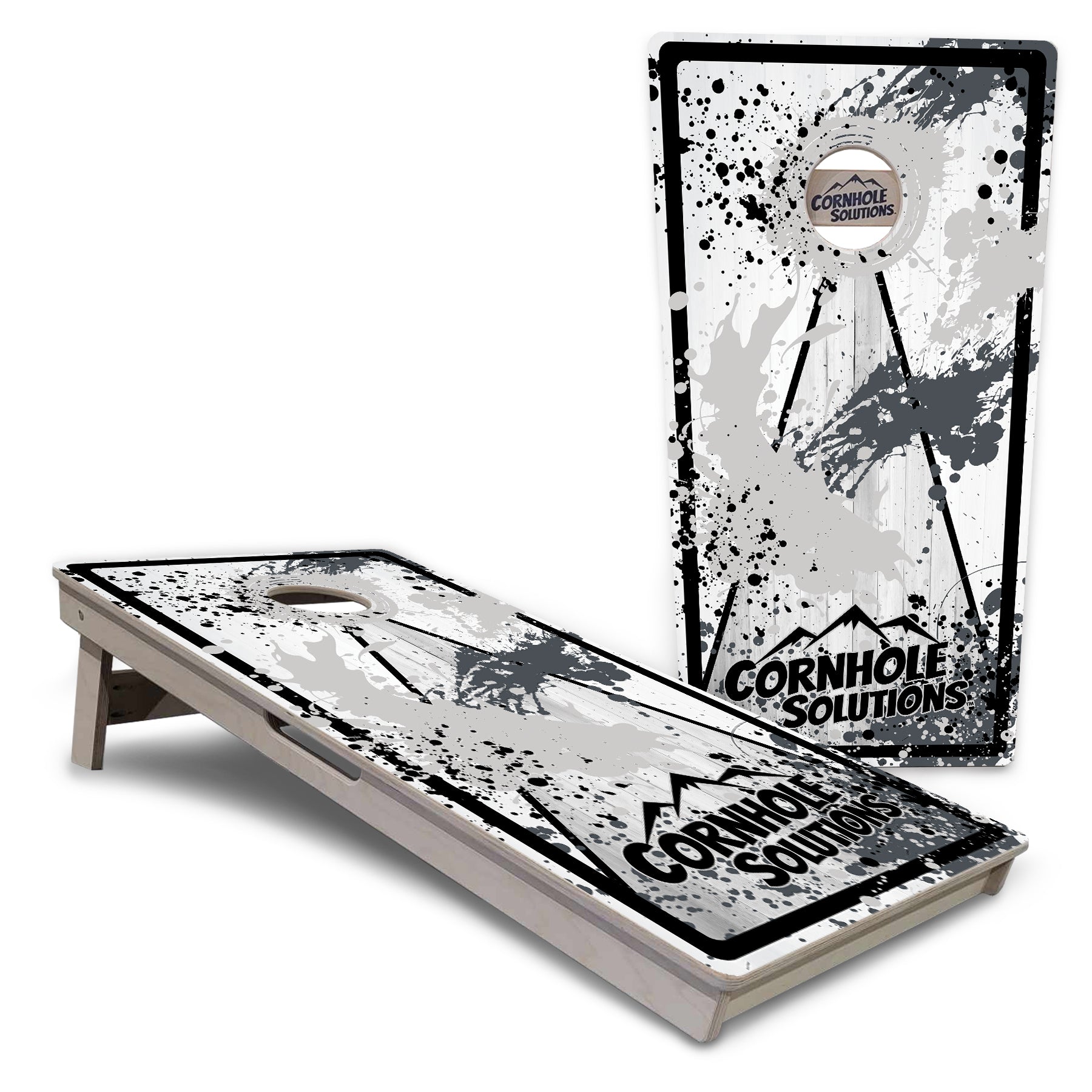 Paint Splatter Cornhole Boards - Professional Tournament Series