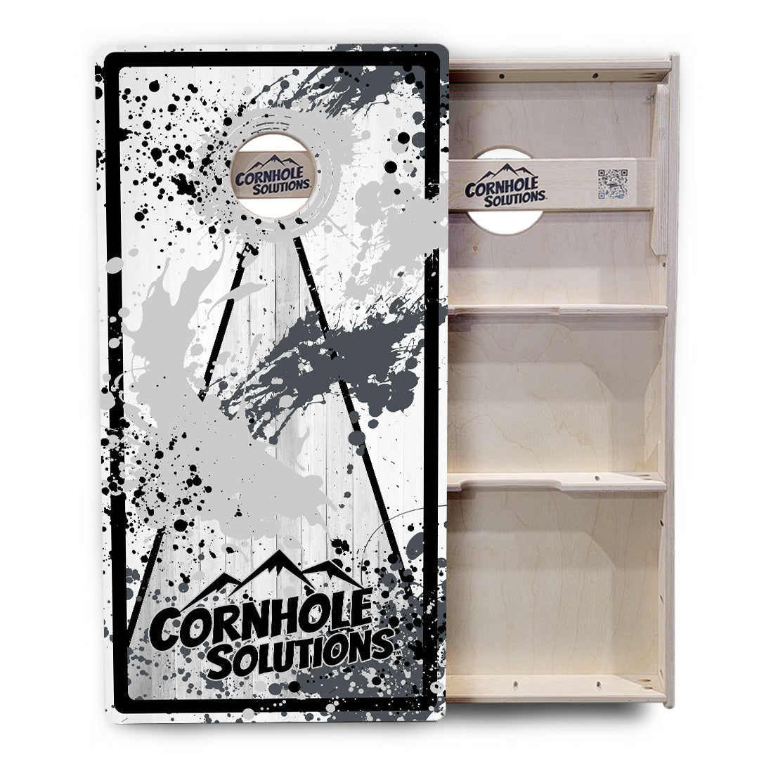 Paint Splatter Cornhole Boards - Professional Tournament Series